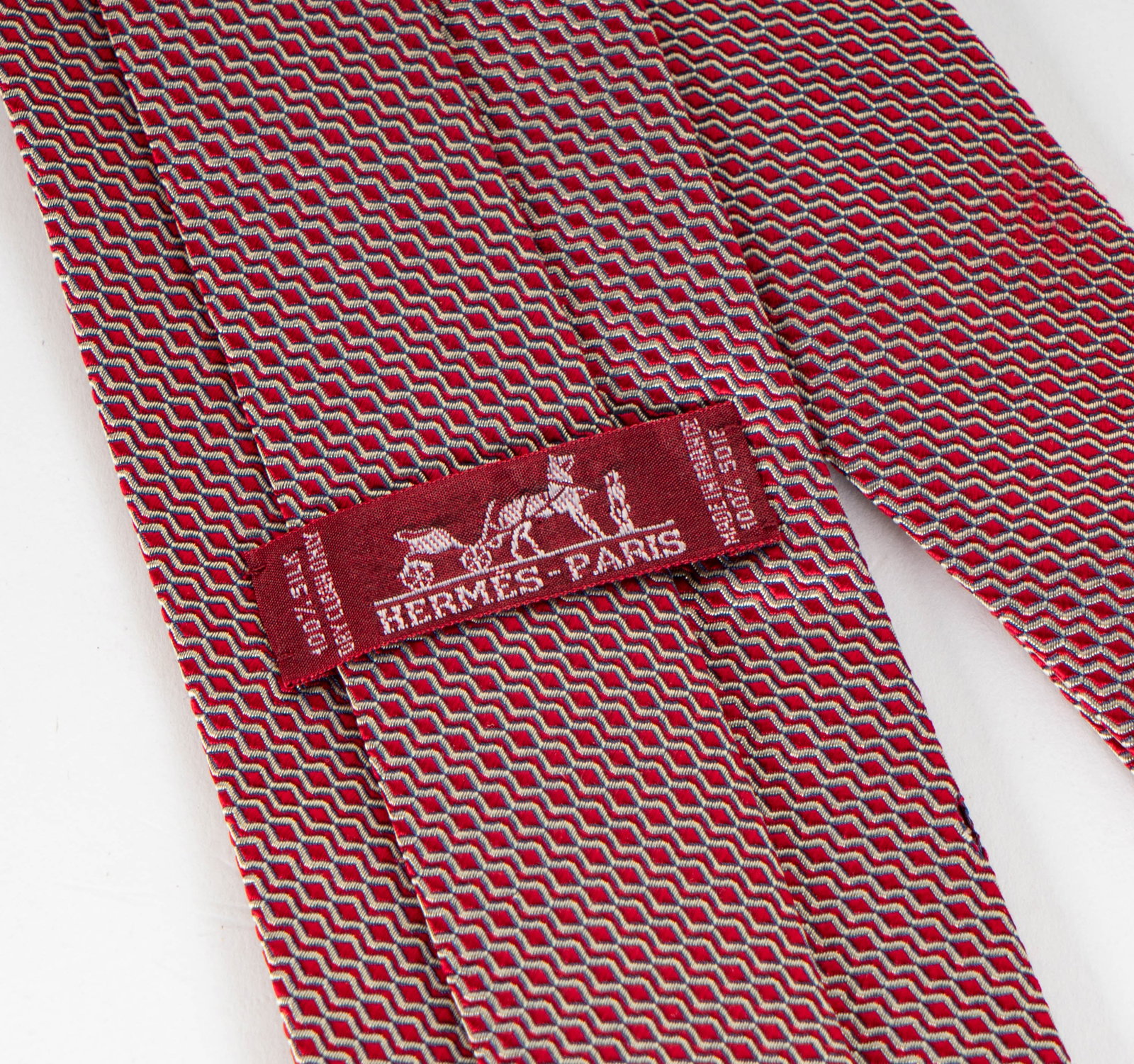 Hermes Silk Necktie - 3