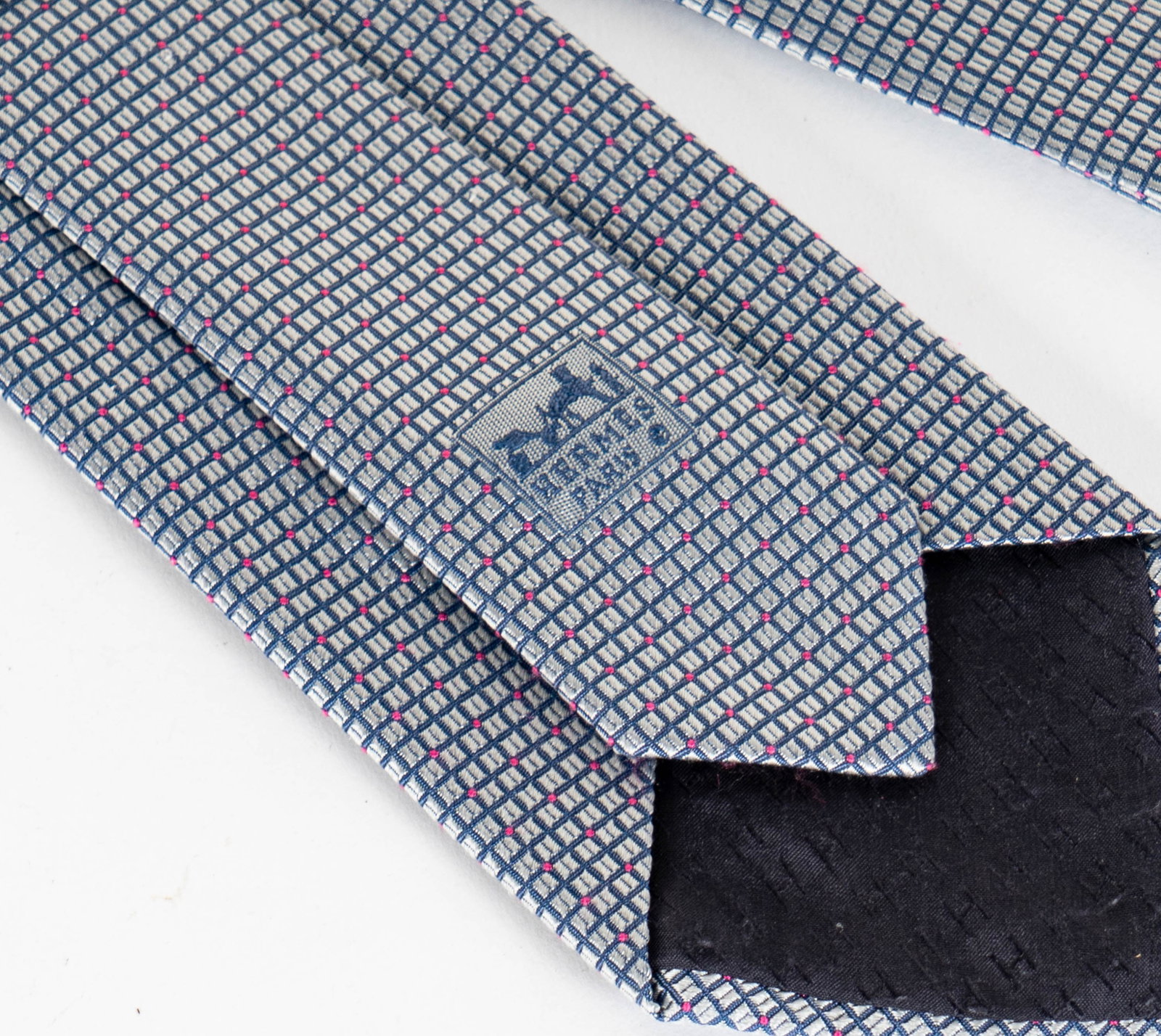 Hermes Silk Necktie - 4