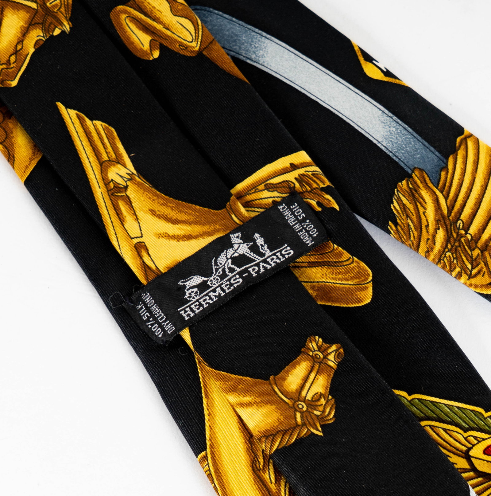 Hermes Silk Necktie - 4