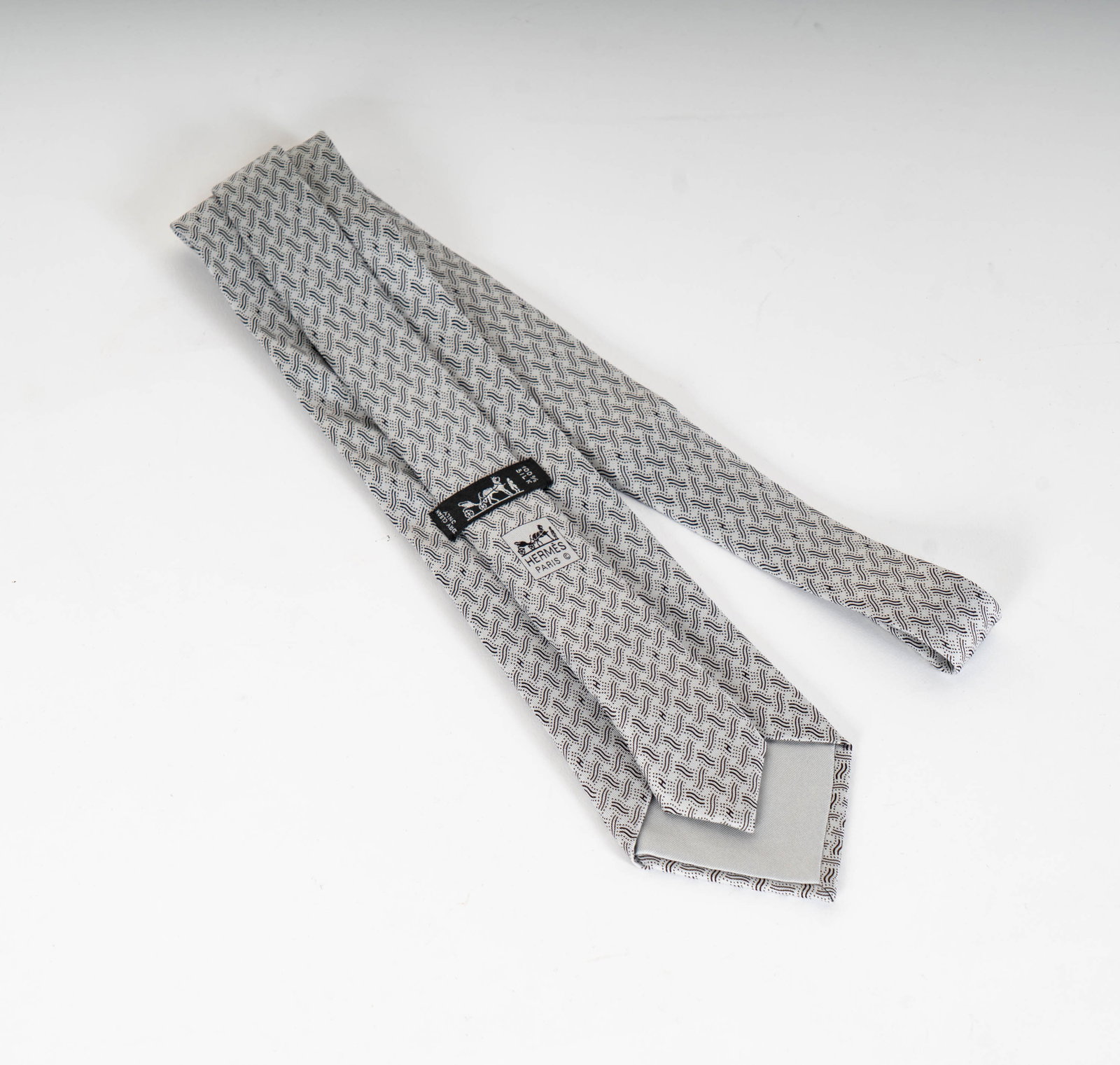 Hermes Silk Necktie - 2