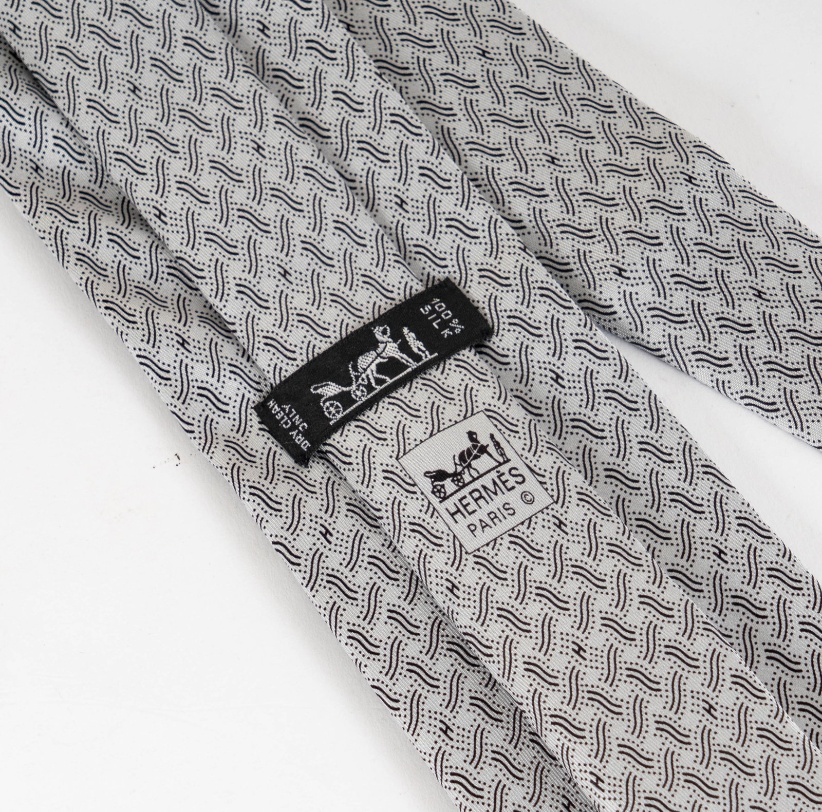 Hermes Silk Necktie - 3