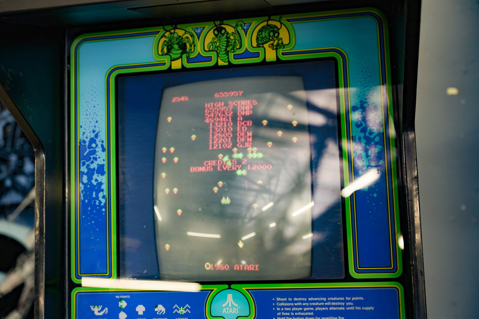 Vintage Centipede Arcade - 4