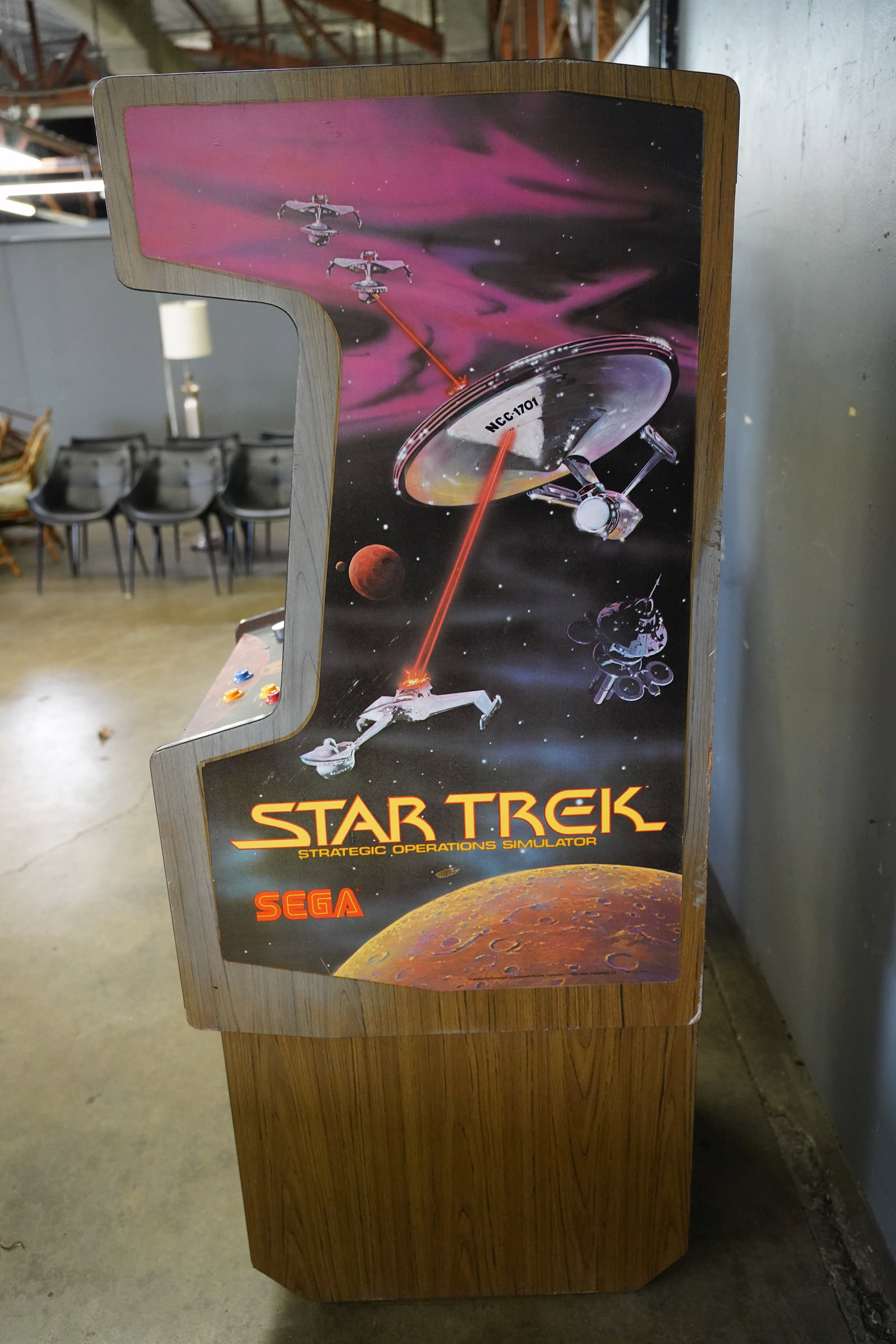 Vintage Sega Star Trek Arcade - 10