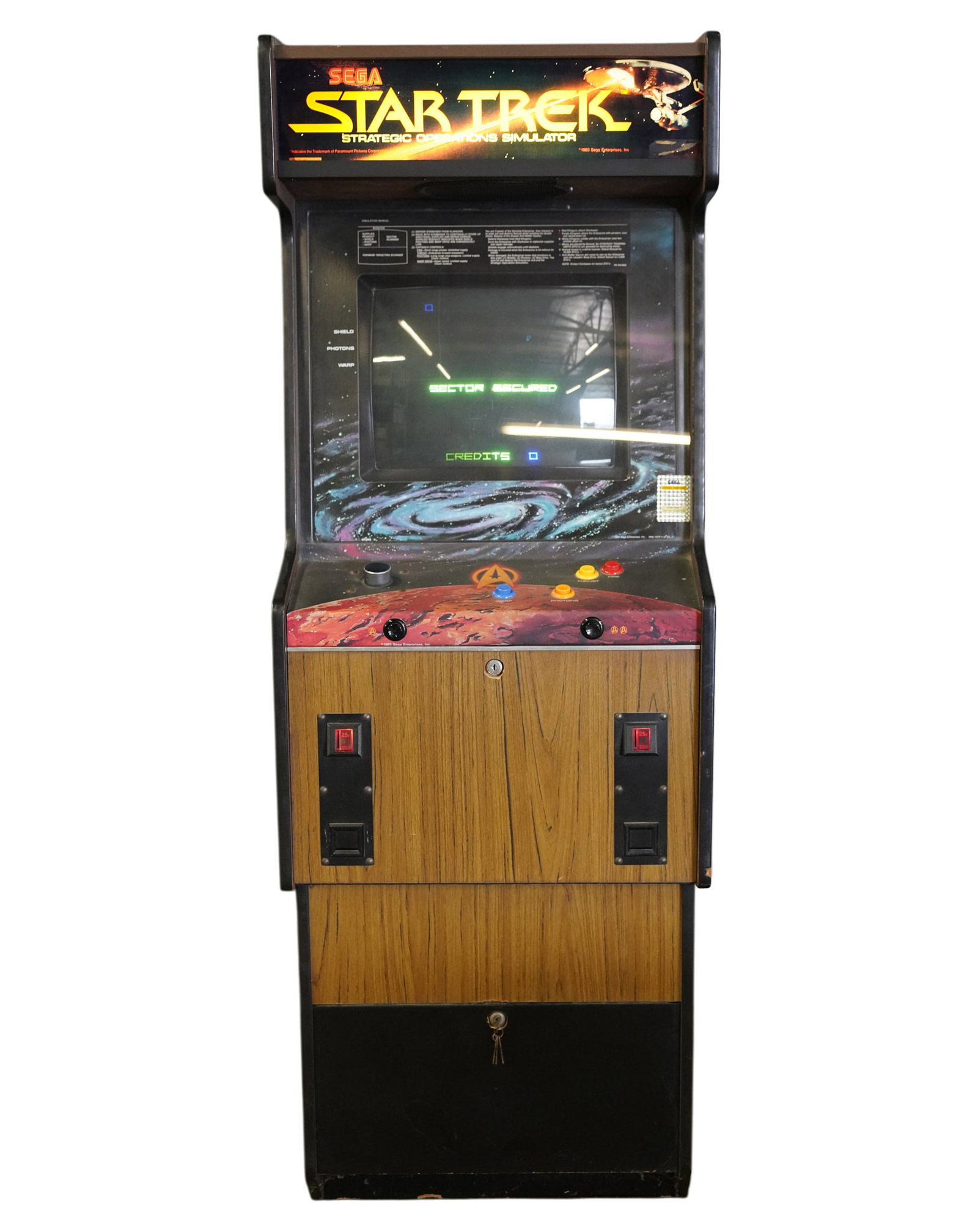 Vintage Sega Star Trek Arcade (1 of 14)
