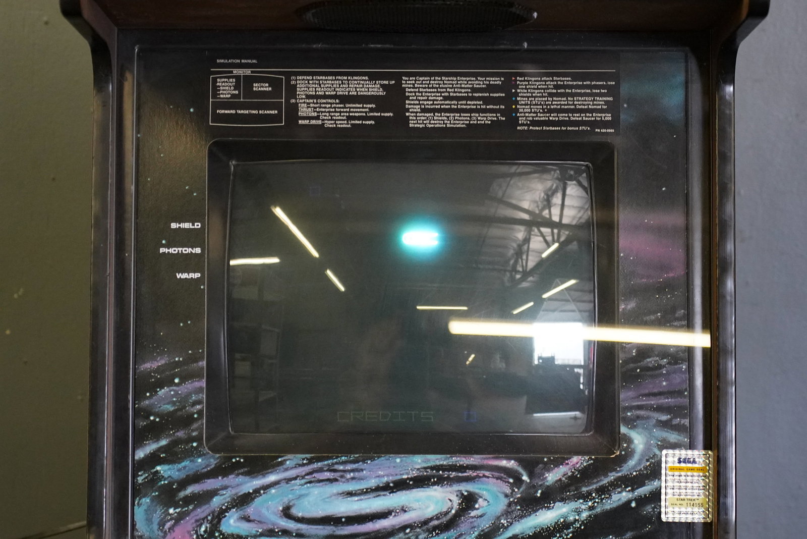 Vintage Sega Star Trek Arcade - 3