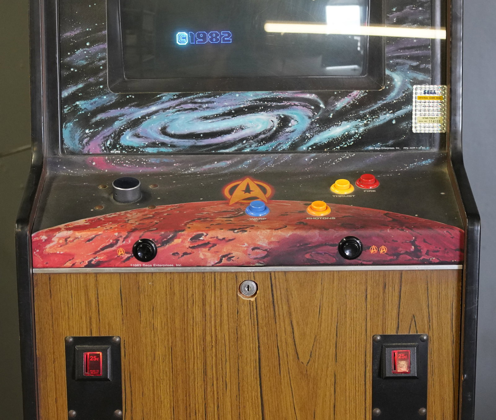 Vintage Sega Star Trek Arcade - 4