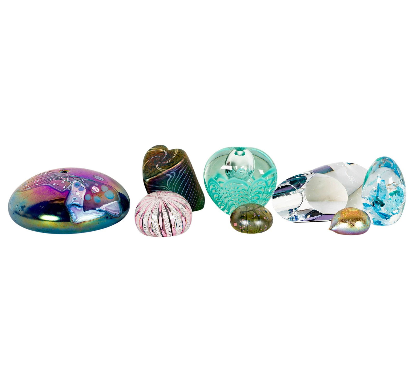 Group of Art Glass Desk Pieces (1 of 15)