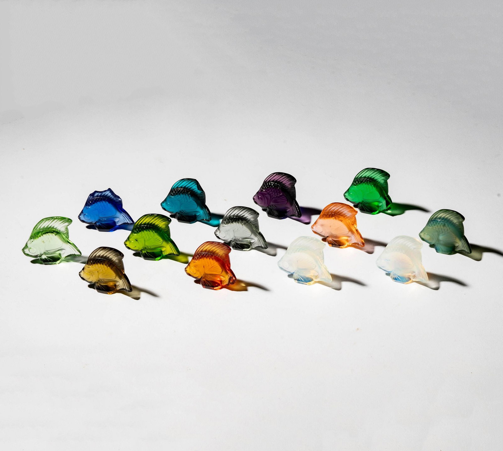 Group of Lalique Glass Fish (1 of 17)