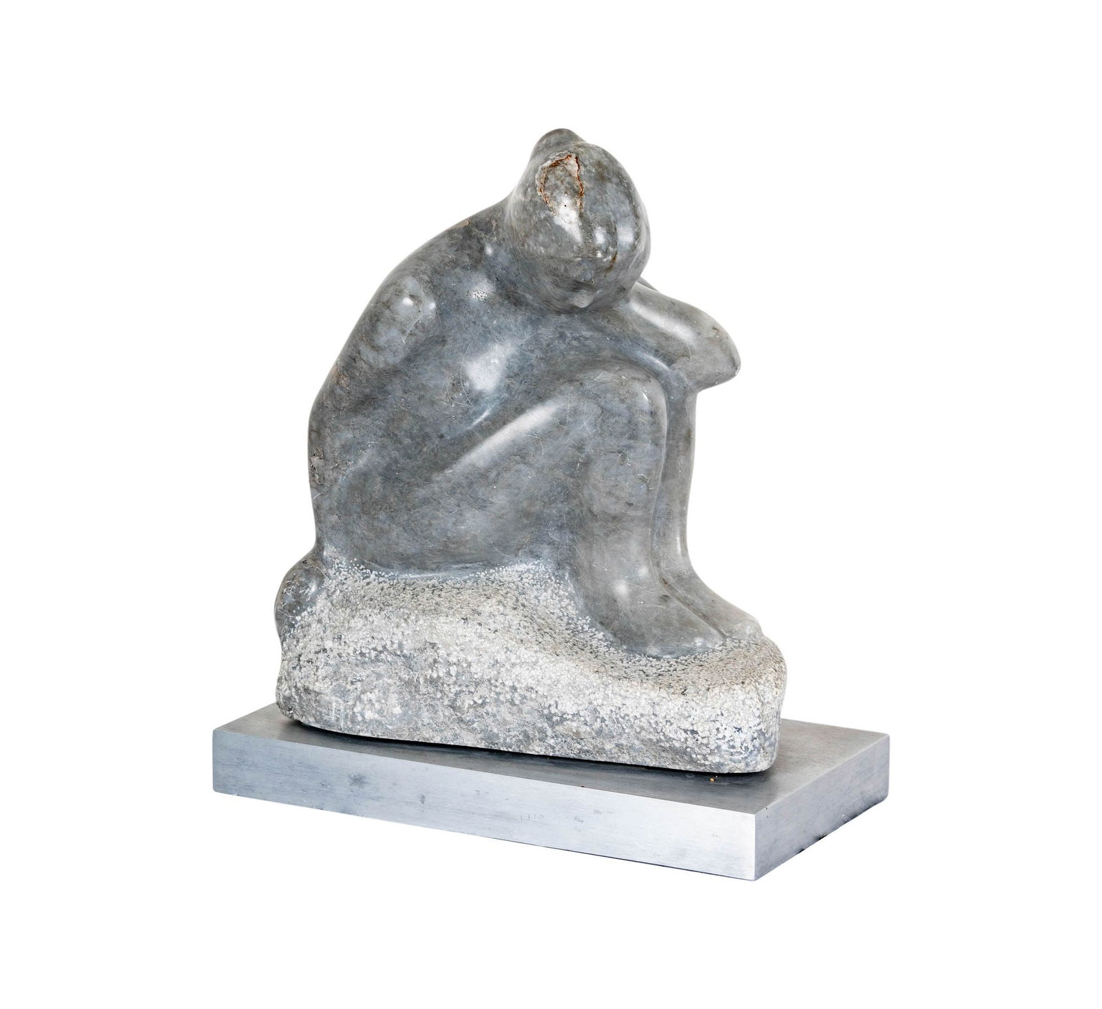 Harriet Hochberg, Silent Moment: 1981, signed and dated, 13 x 11 1/4 x 6 in.