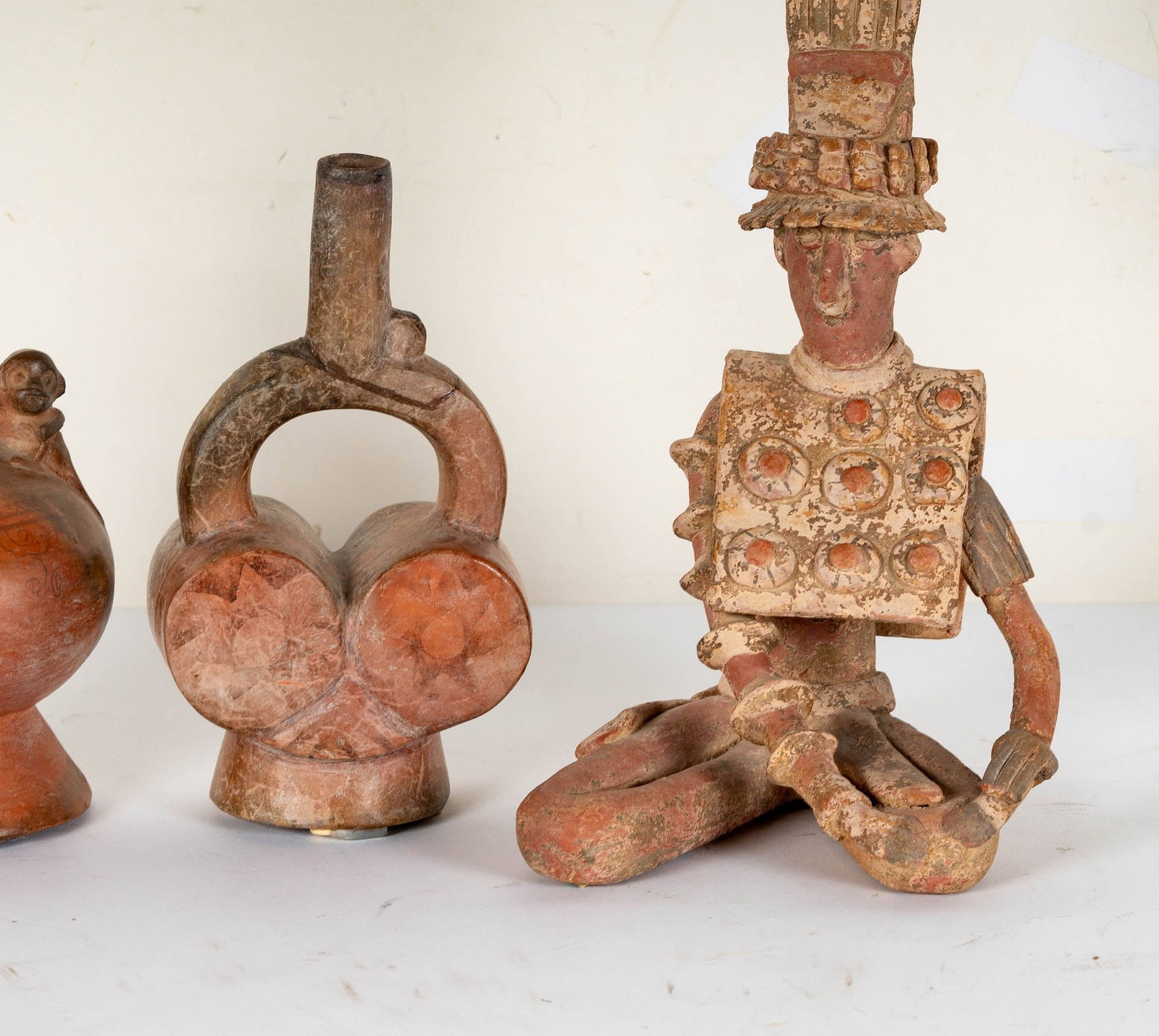 Four Pottery Table Articles - 3