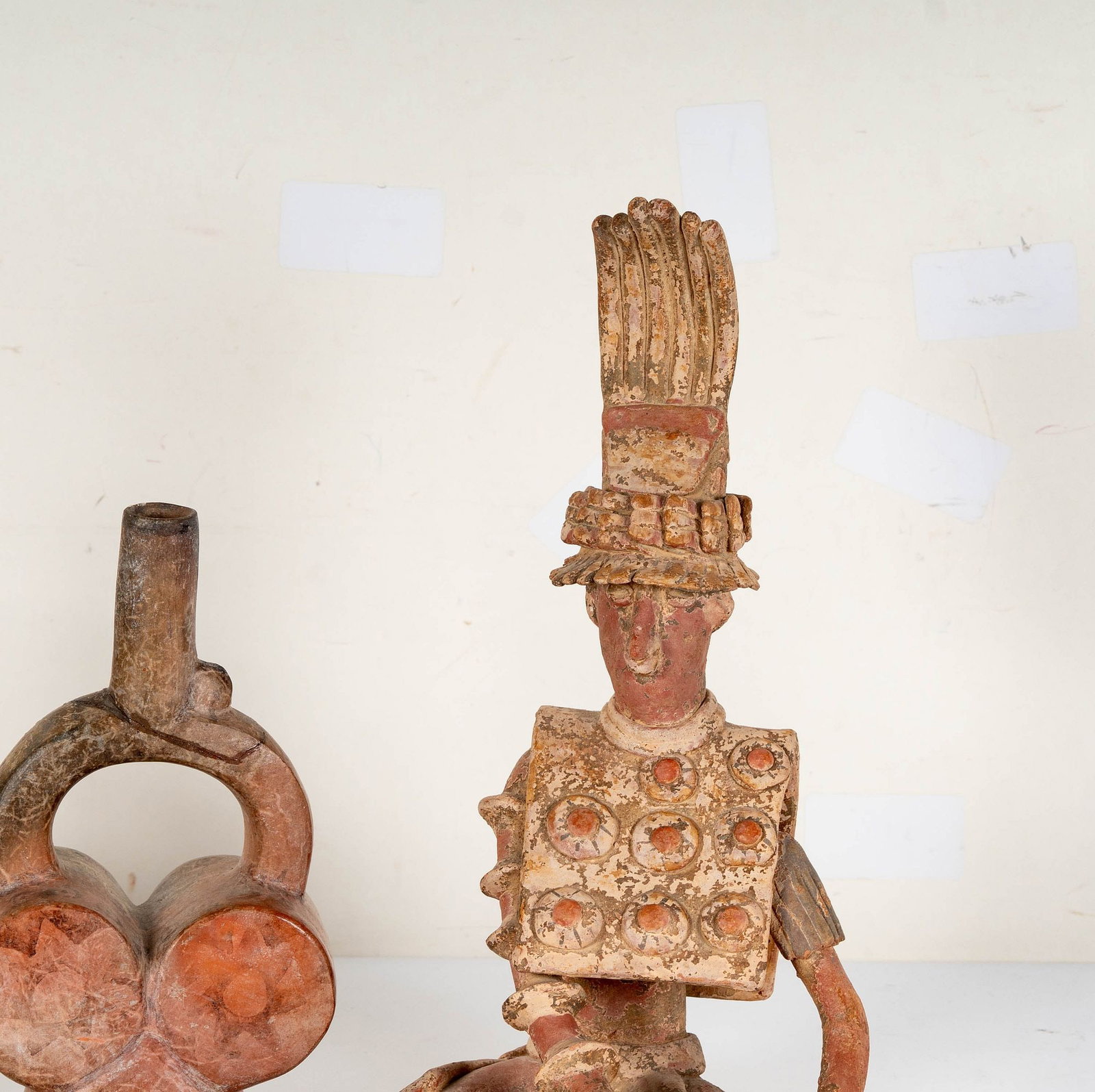 Four Pottery Table Articles - 4