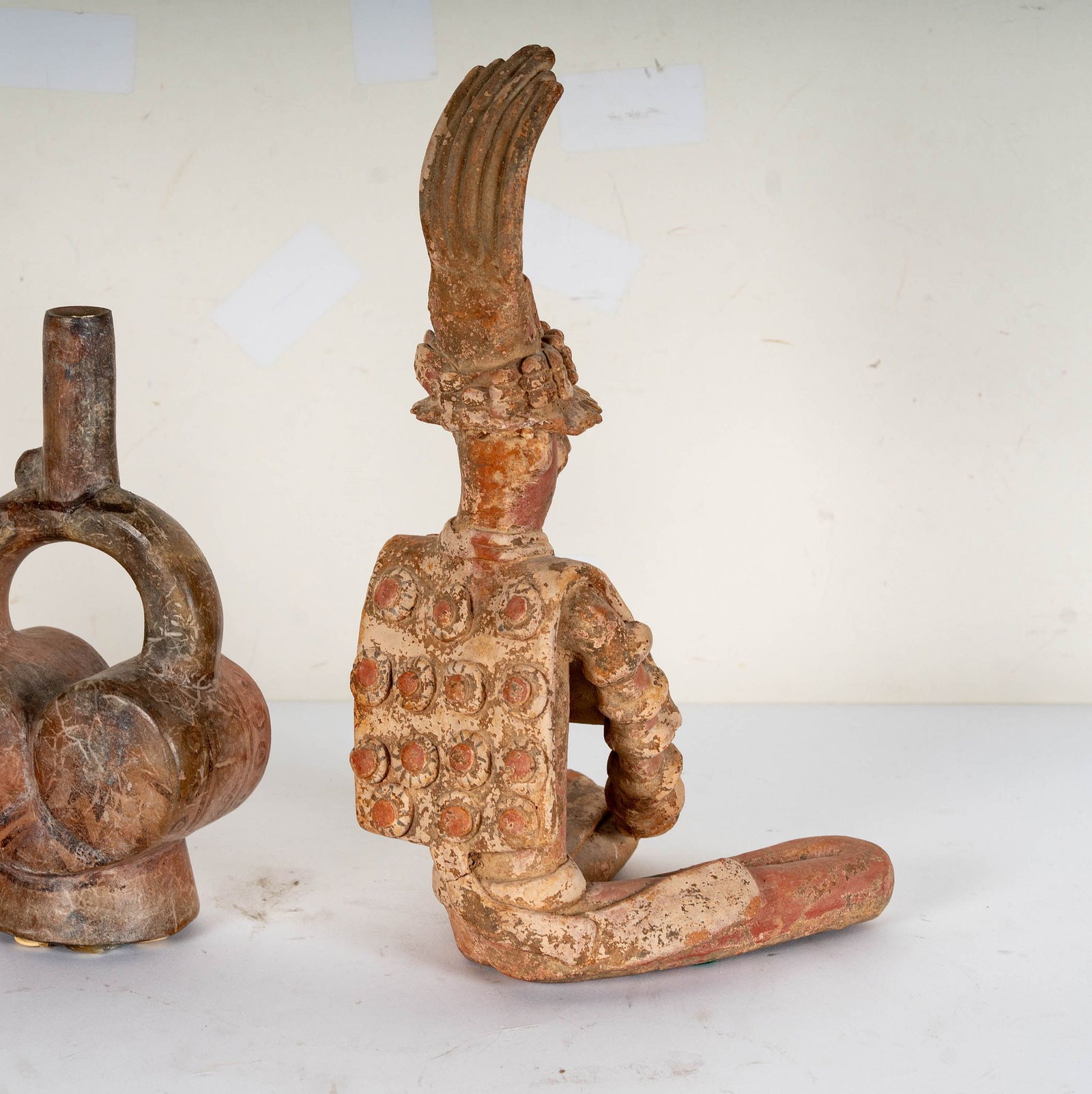 Four Pottery Table Articles - 9