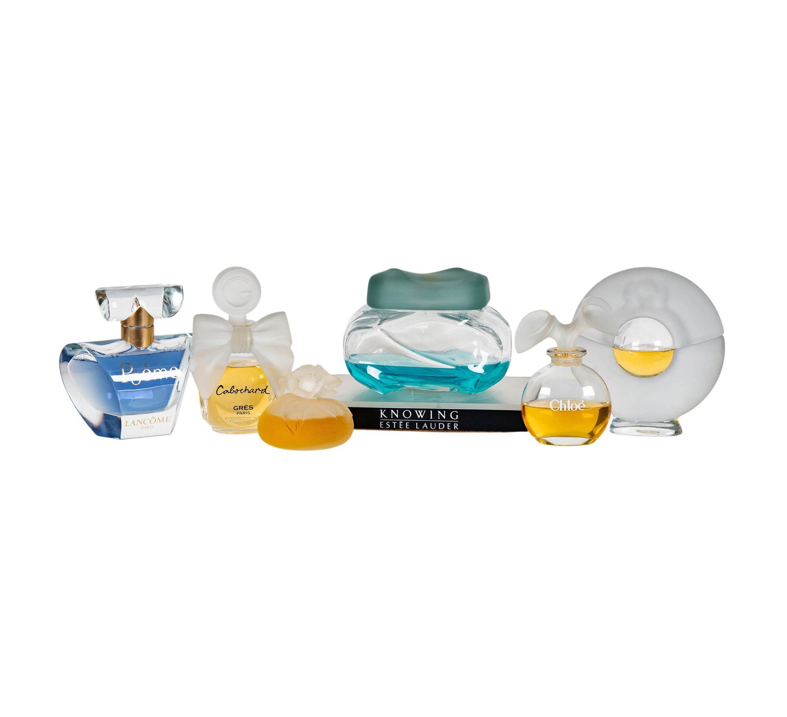 Six Large Factise Designer Perfume Bottles (1 of 8)