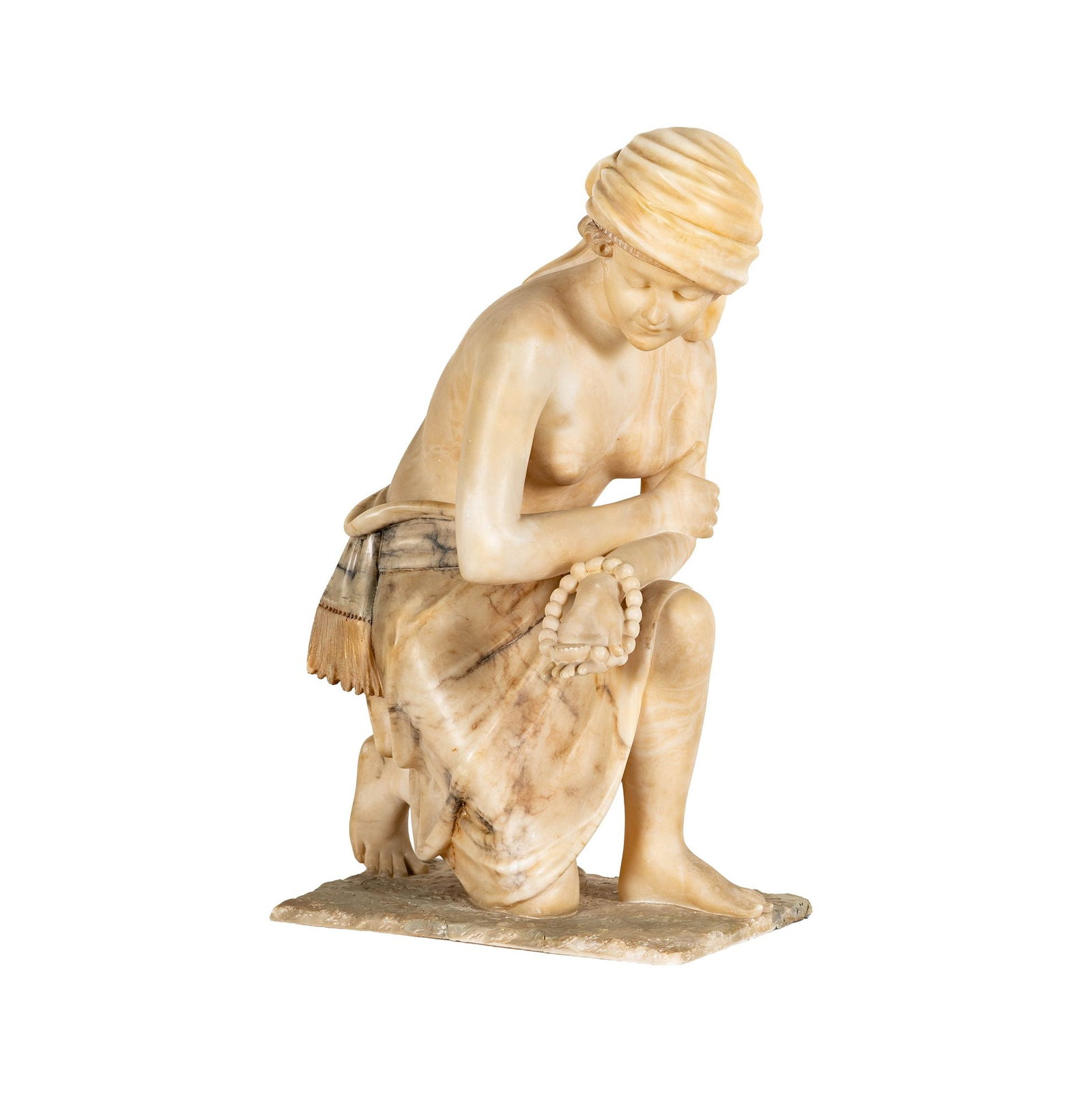 Alabaster Figure of a Kneeling Woman (1 of 13)