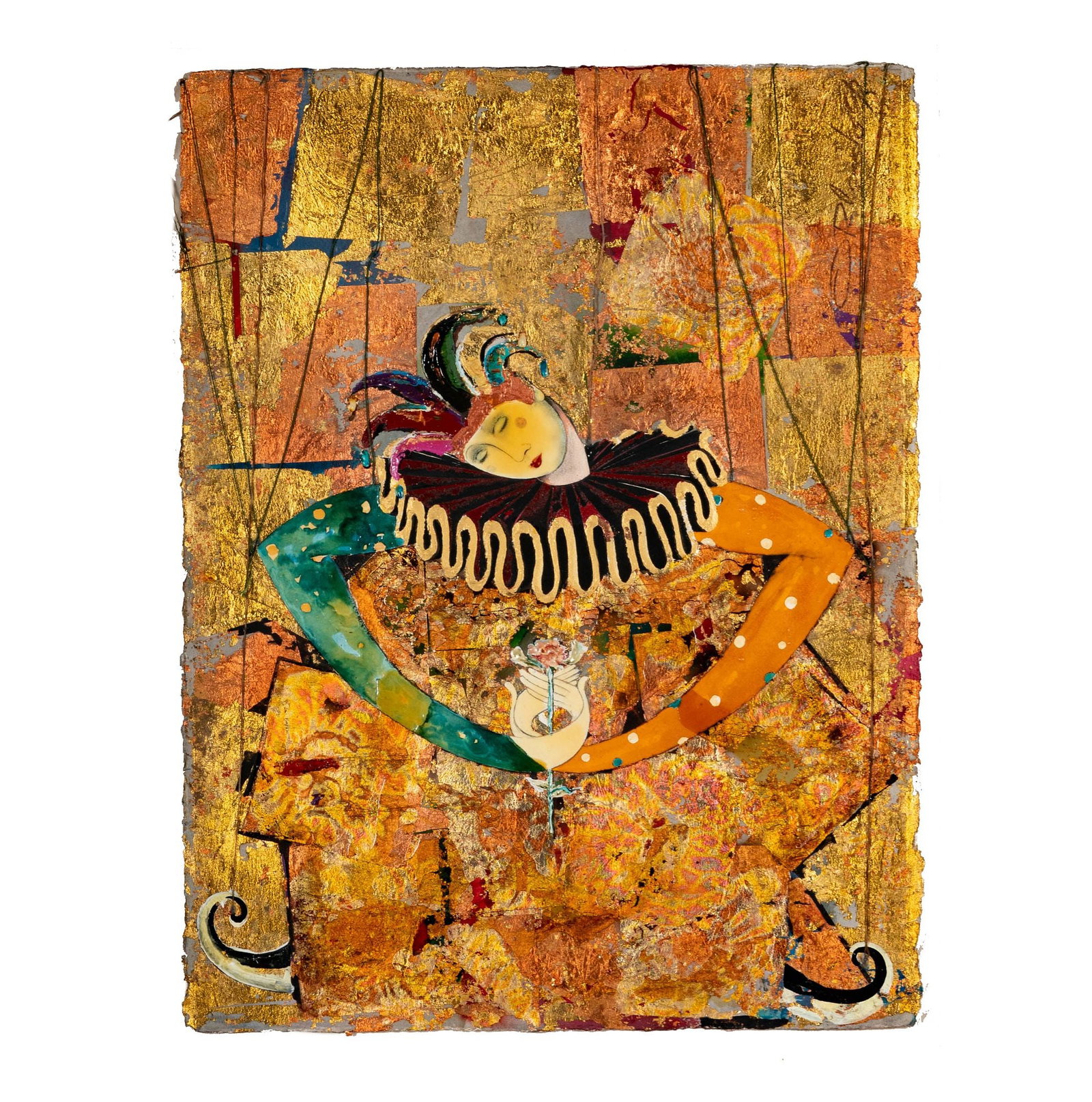 Orlando Agudelo-Botero (Colombian, b.1946), Harlequin (1 of 8)
