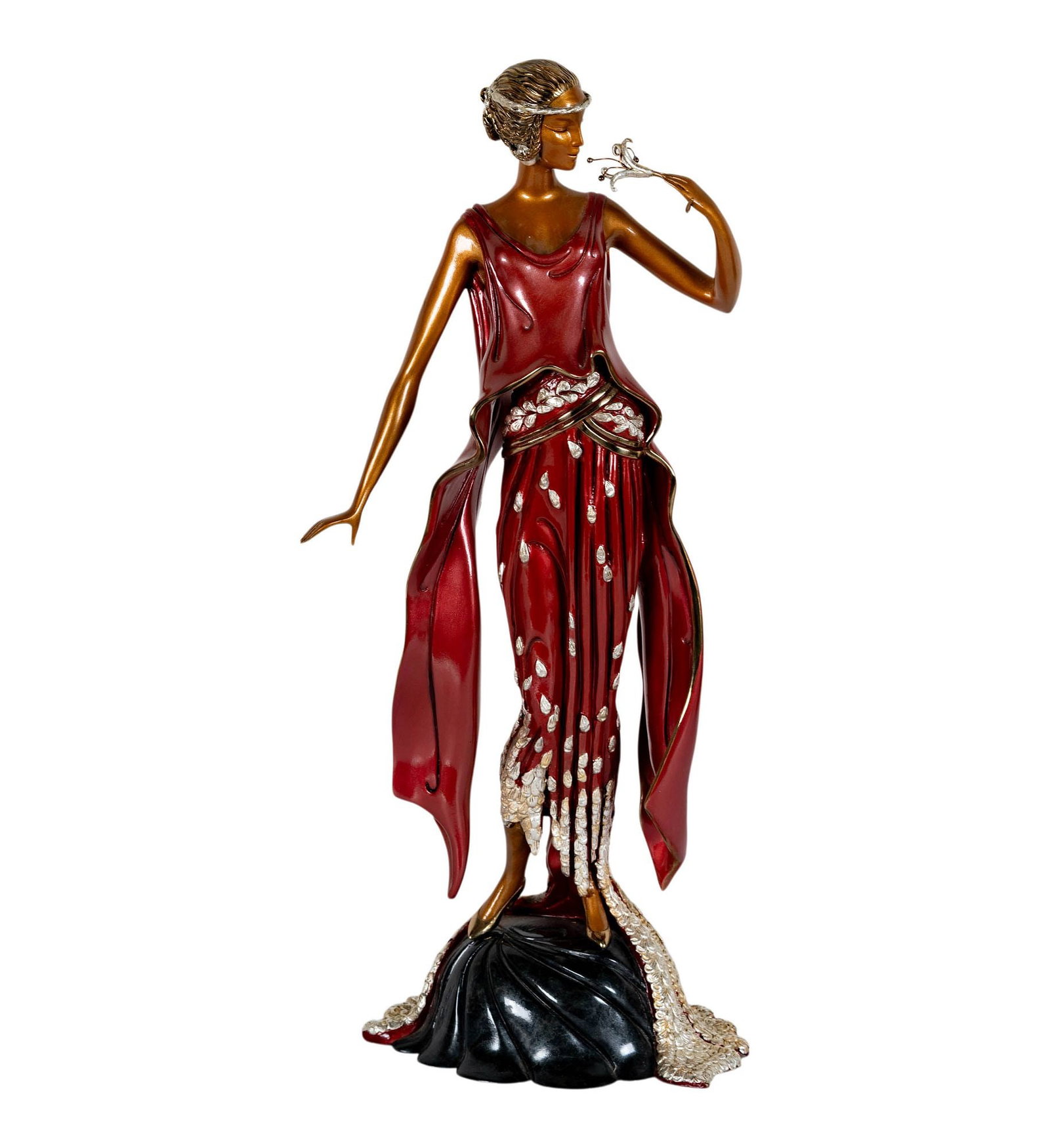 Erte (Romain de Tirtoff, 1892-1990), Flower Petal Gown (1 of 15)