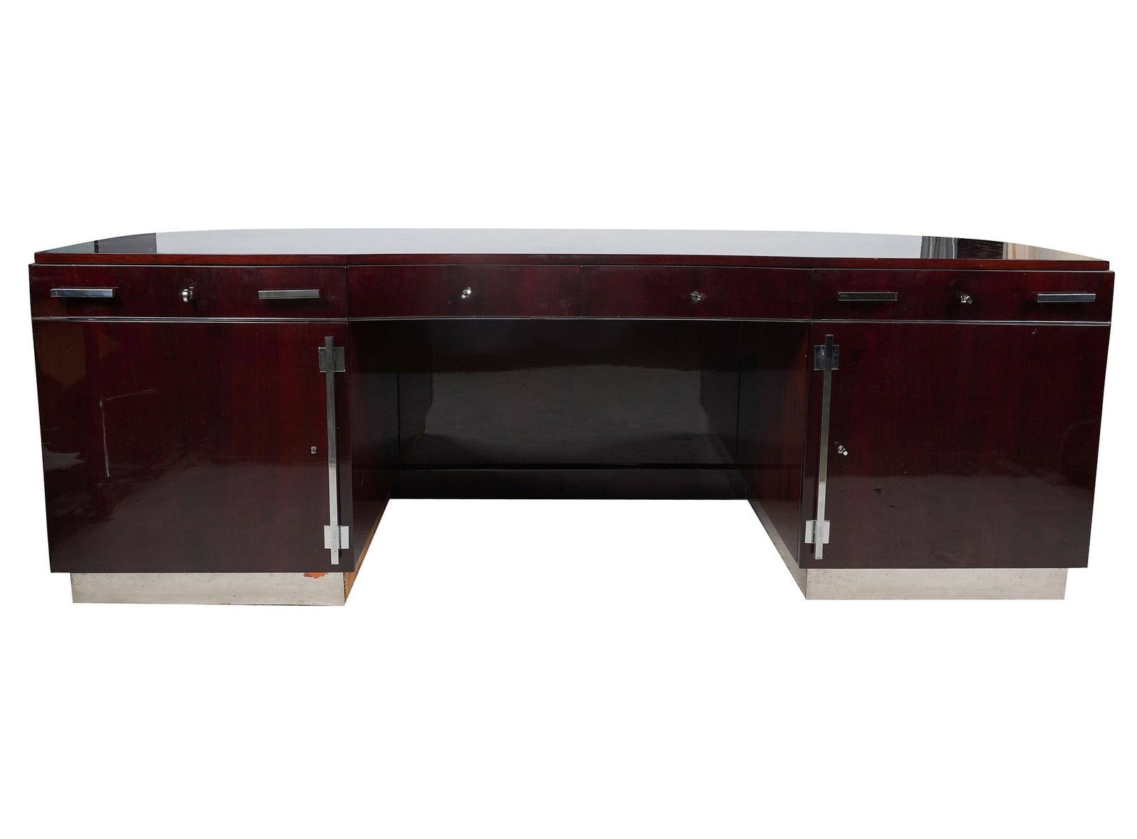 Large Art Deco-Style Desk (1 of 14)