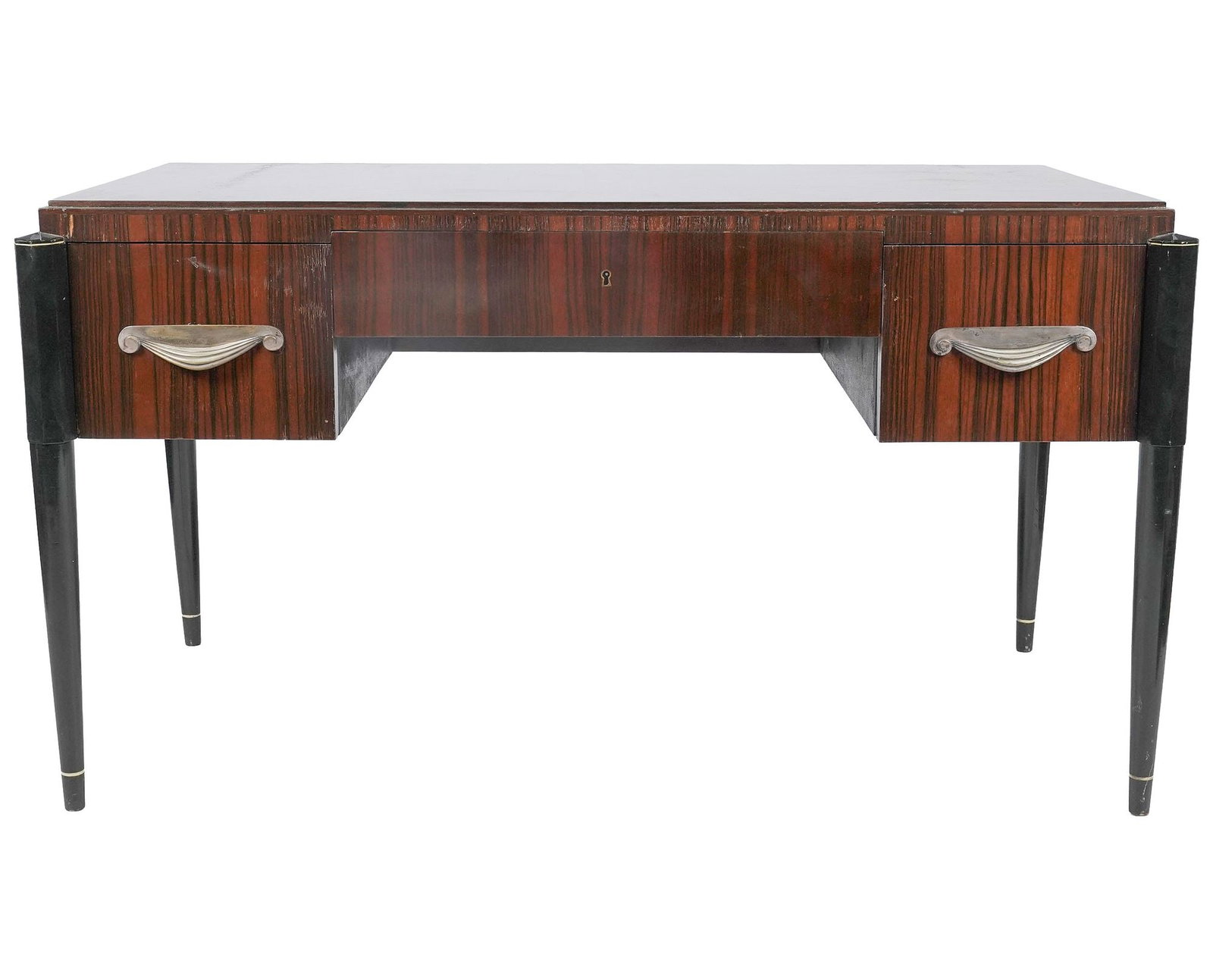 Deco Wood and Metal Writing Table (1 of 10)