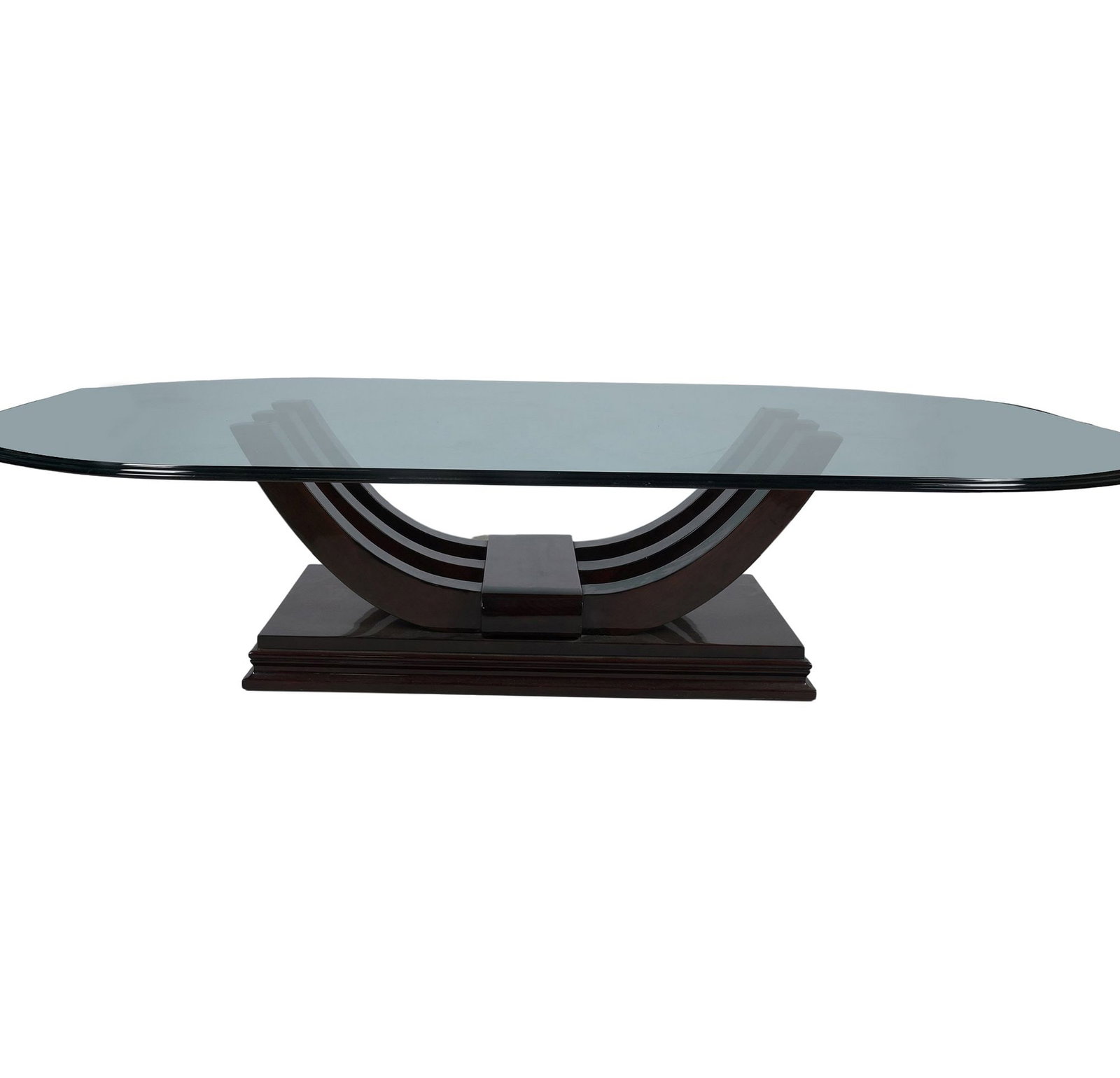 Deco-Style Glass Top Coffee Table (1 of 10)