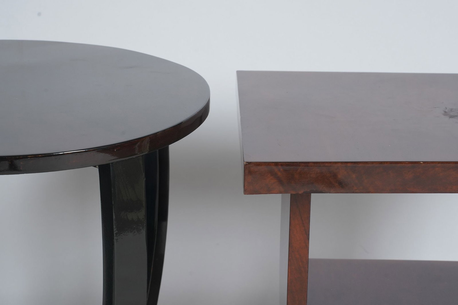 Two Assorted Art Deco Side Tables - 2