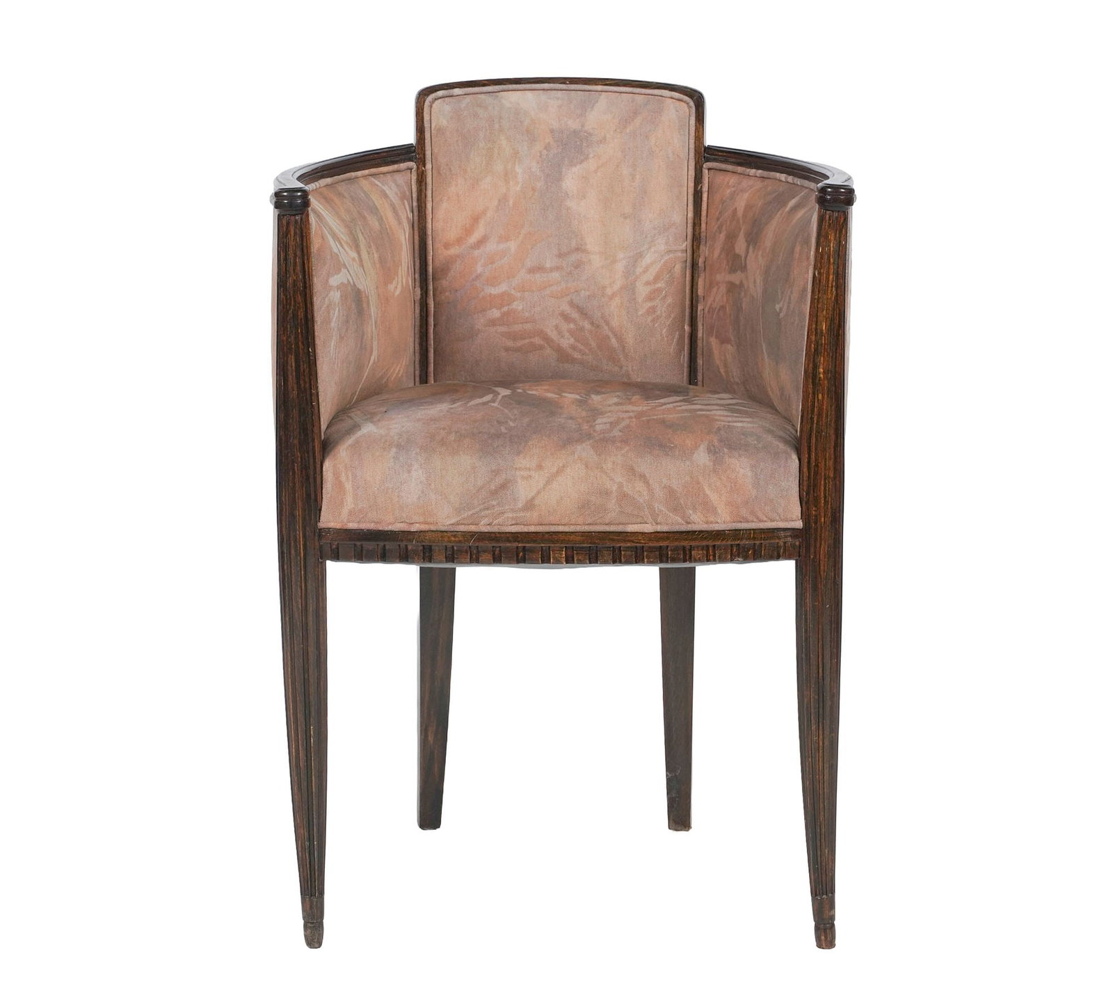 Deco-Style Barrel Back Chair (1 of 9)
