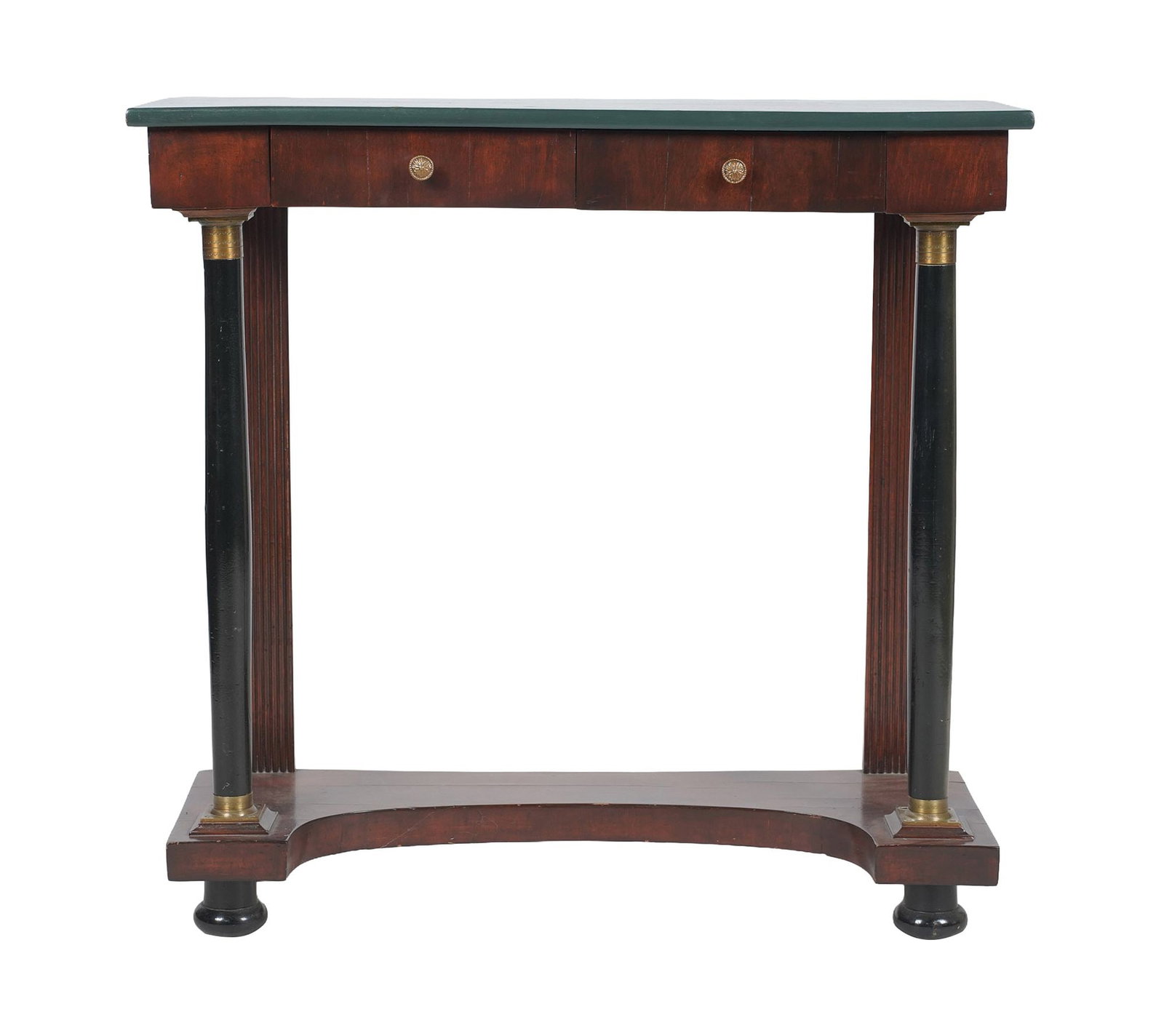 American Federal-Style Small Wall Console: 32 x 33 1/4 x 12 in.