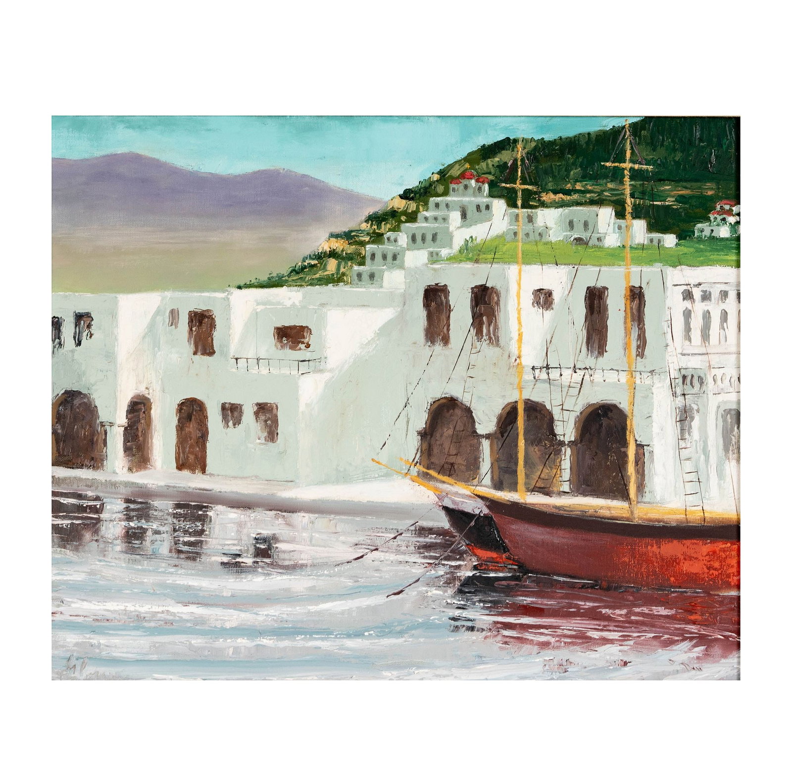 Glorya Kaufman (1930-2025), A Little Bit of Greece (1 of 9)