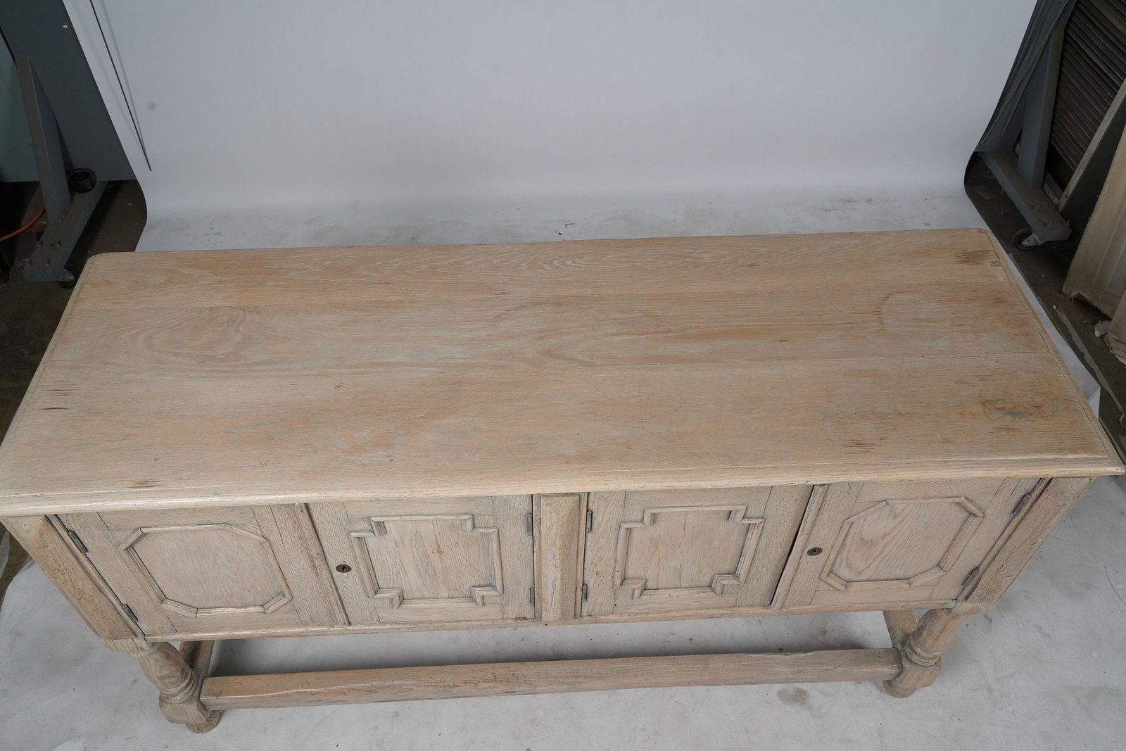 Bleached Oak Sideboard - 8