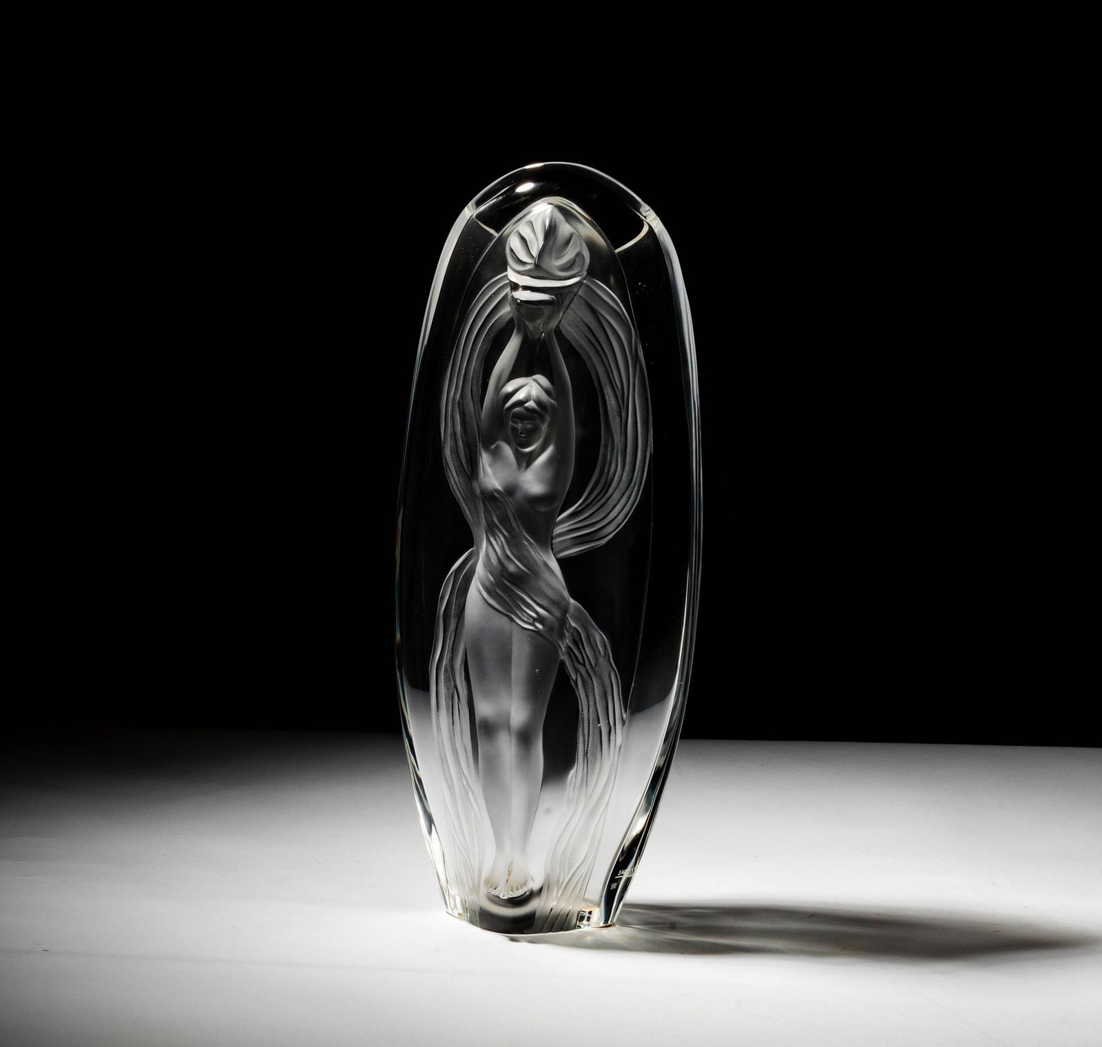 Marc Lalique Glass Vase (1 of 11)
