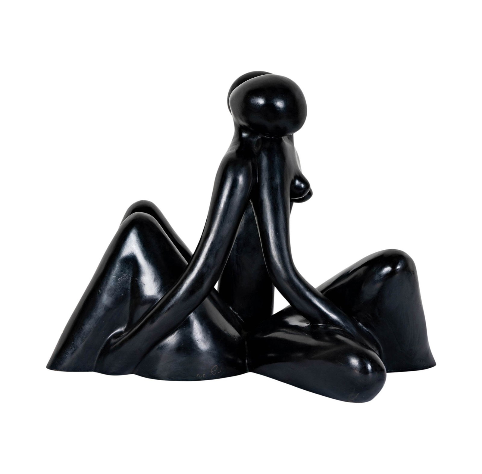 Noemi (Naomi) Schindler (Israeli, 1919-1991), Two Lovers (1 of 13)