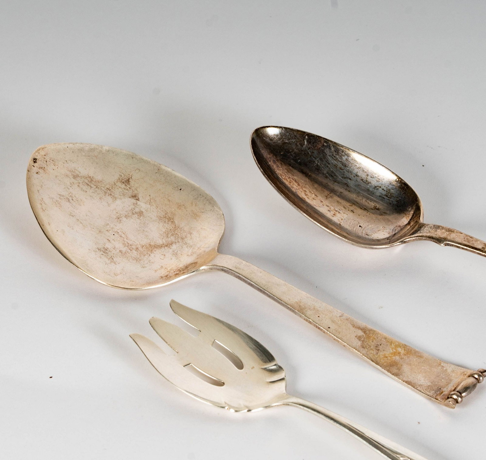 Three Assorted Sterling Serving Utensils - 2