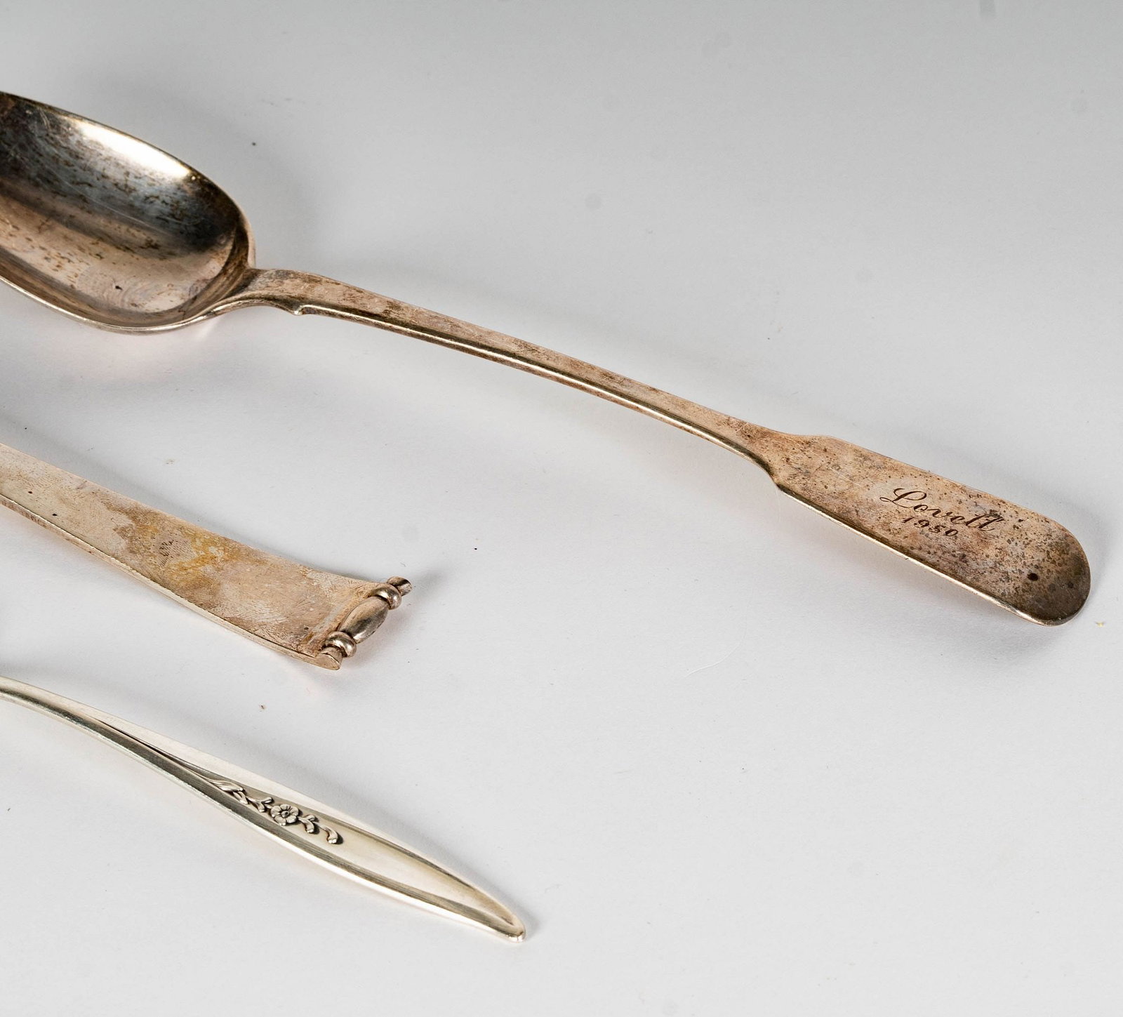 Three Assorted Sterling Serving Utensils - 3