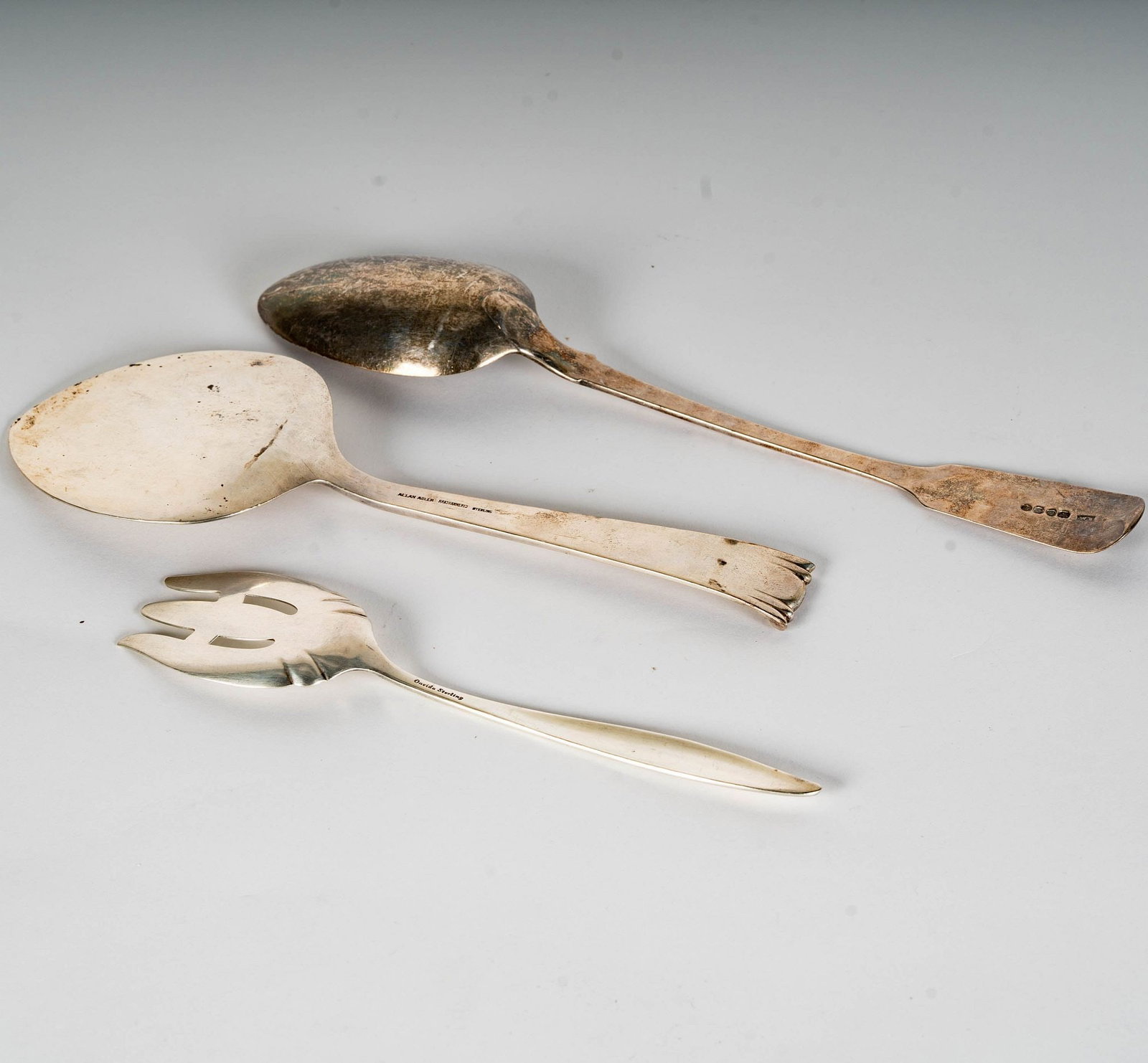 Three Assorted Sterling Serving Utensils - 5