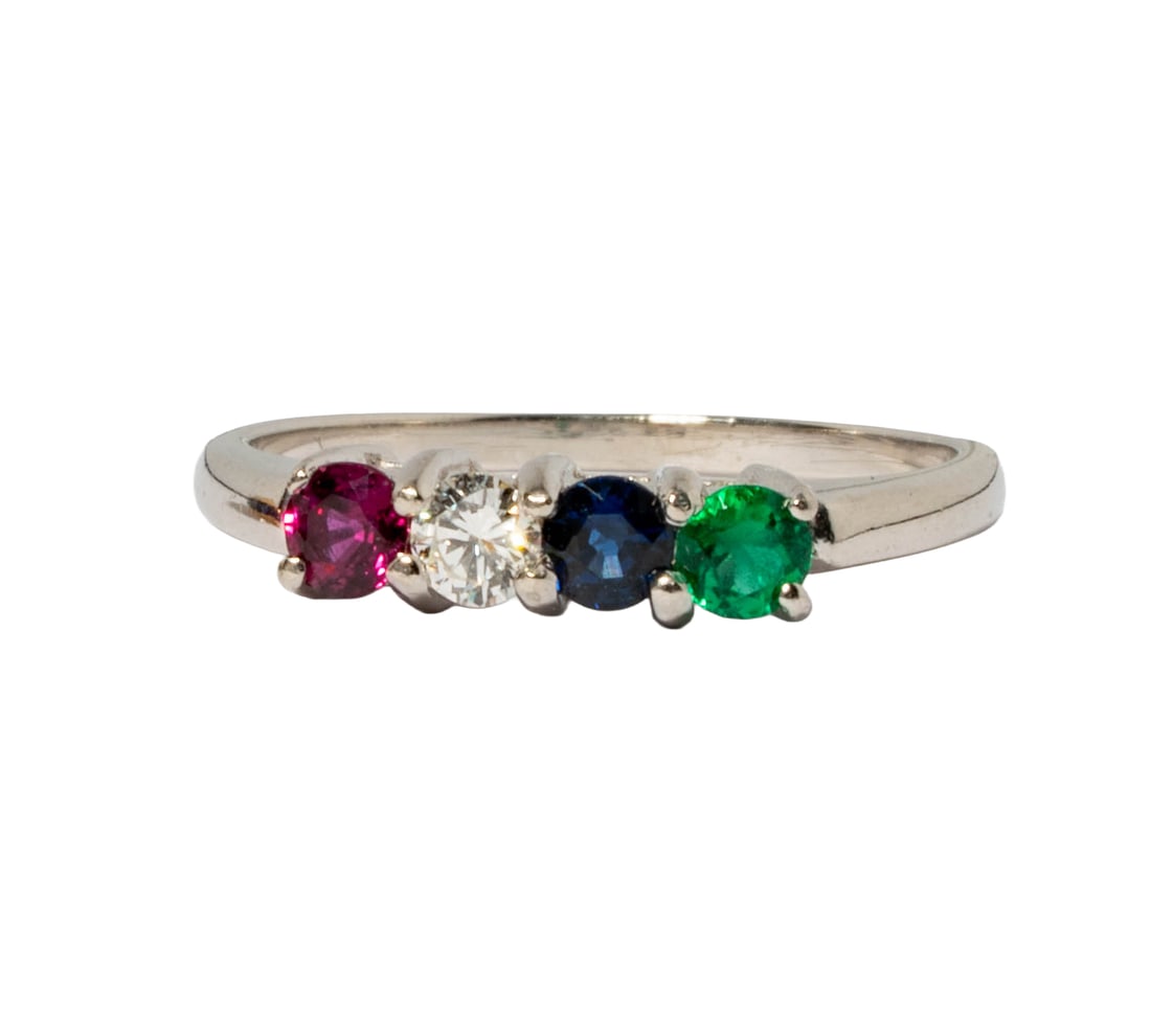 Two Gem-set Rings - 3