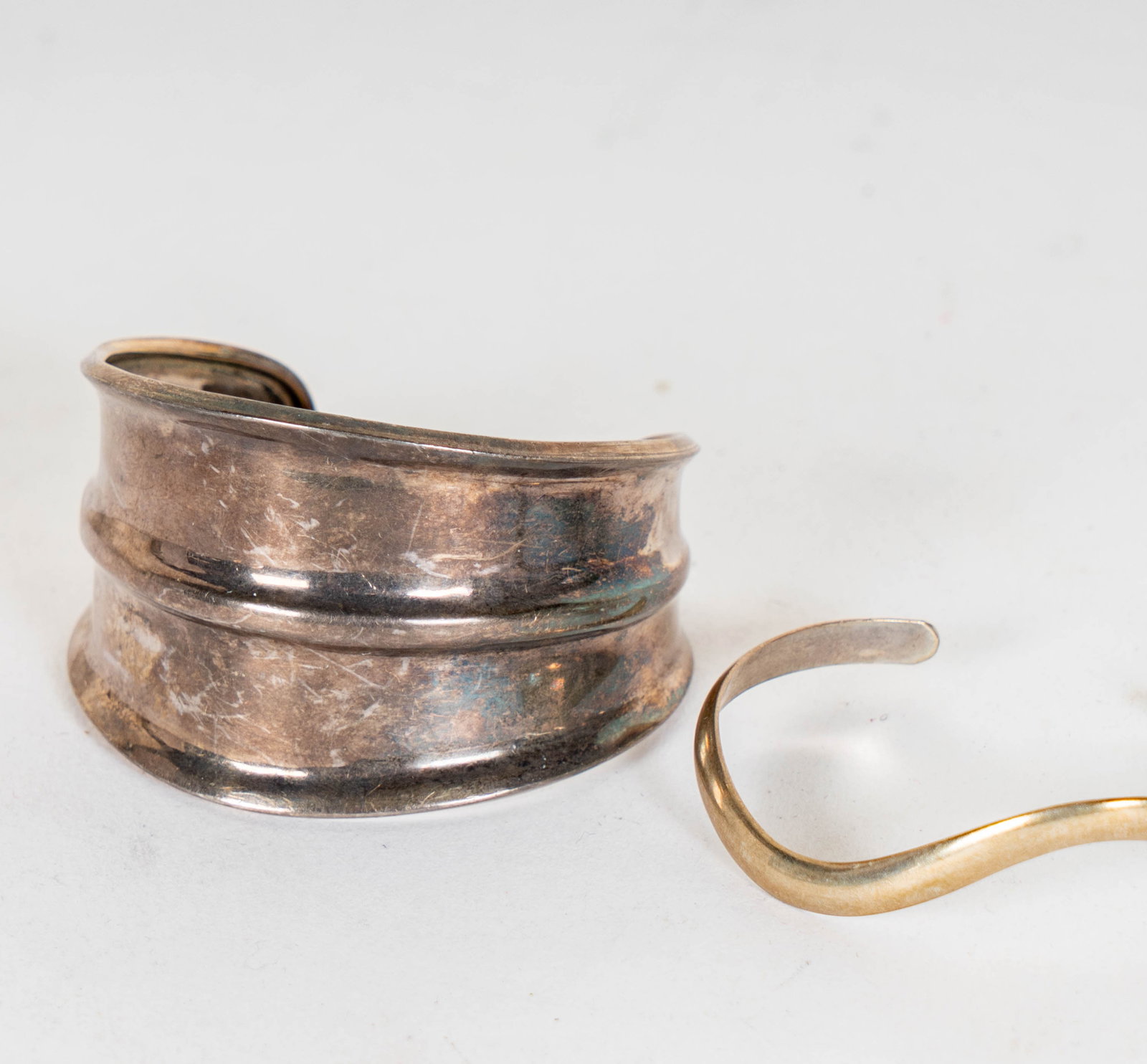 Three Silver Bracelets - 2
