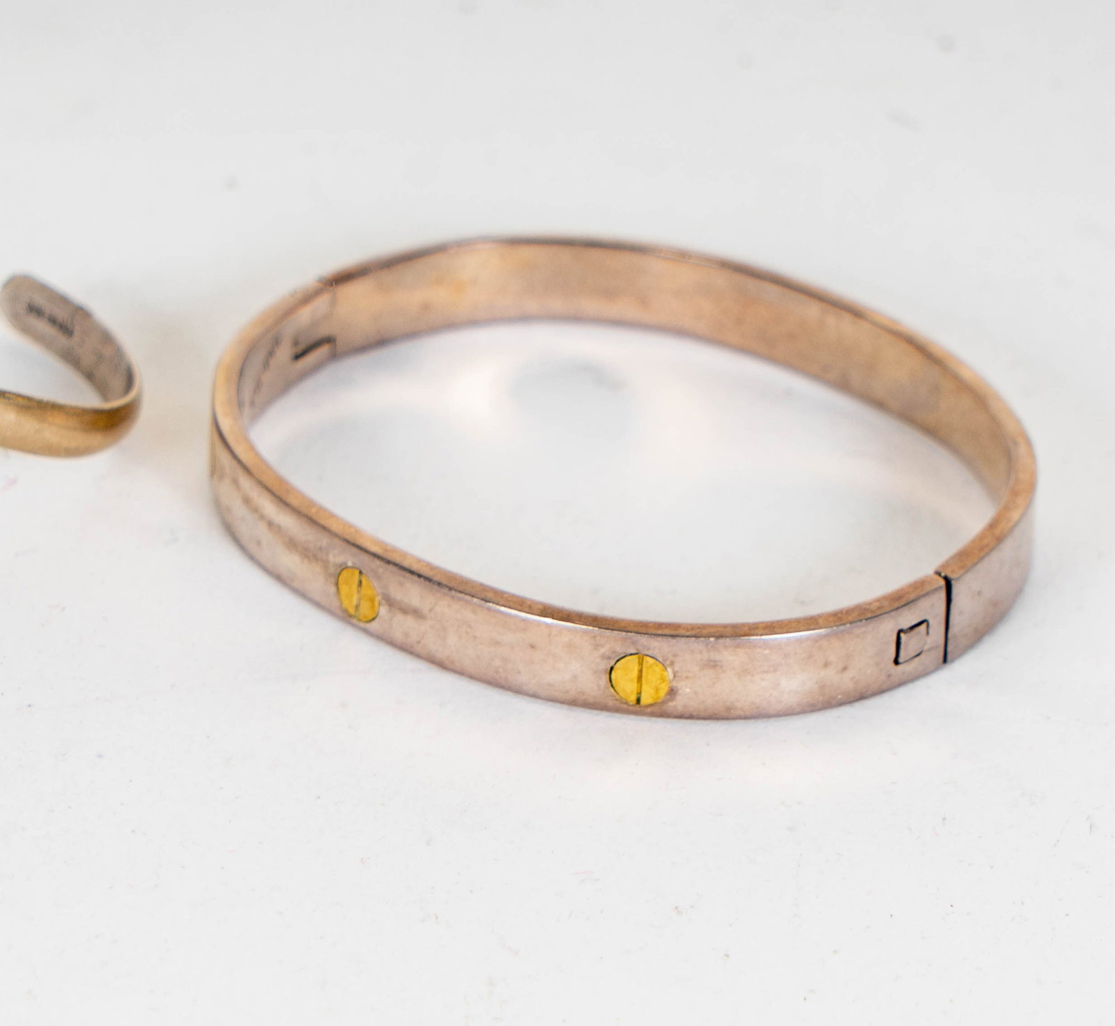 Three Silver Bracelets - 4