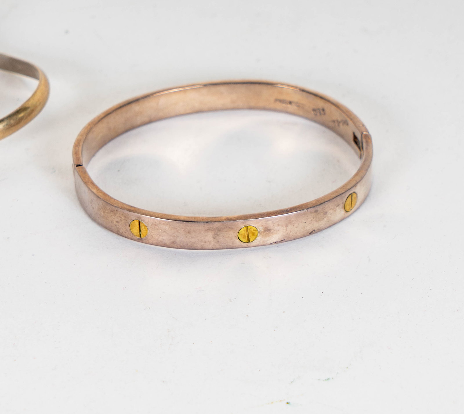 Three Silver Bracelets - 5
