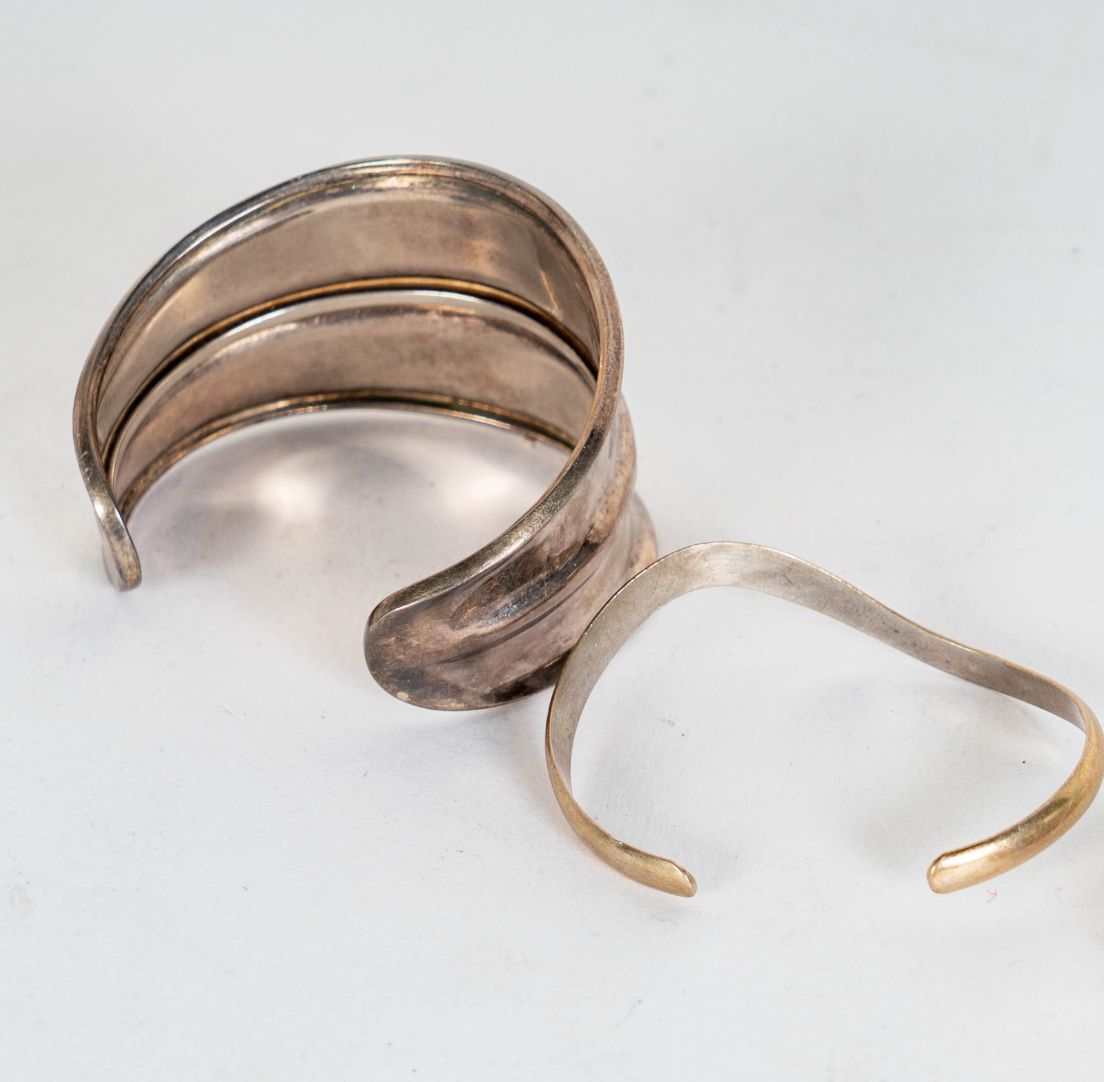 Three Silver Bracelets - 7