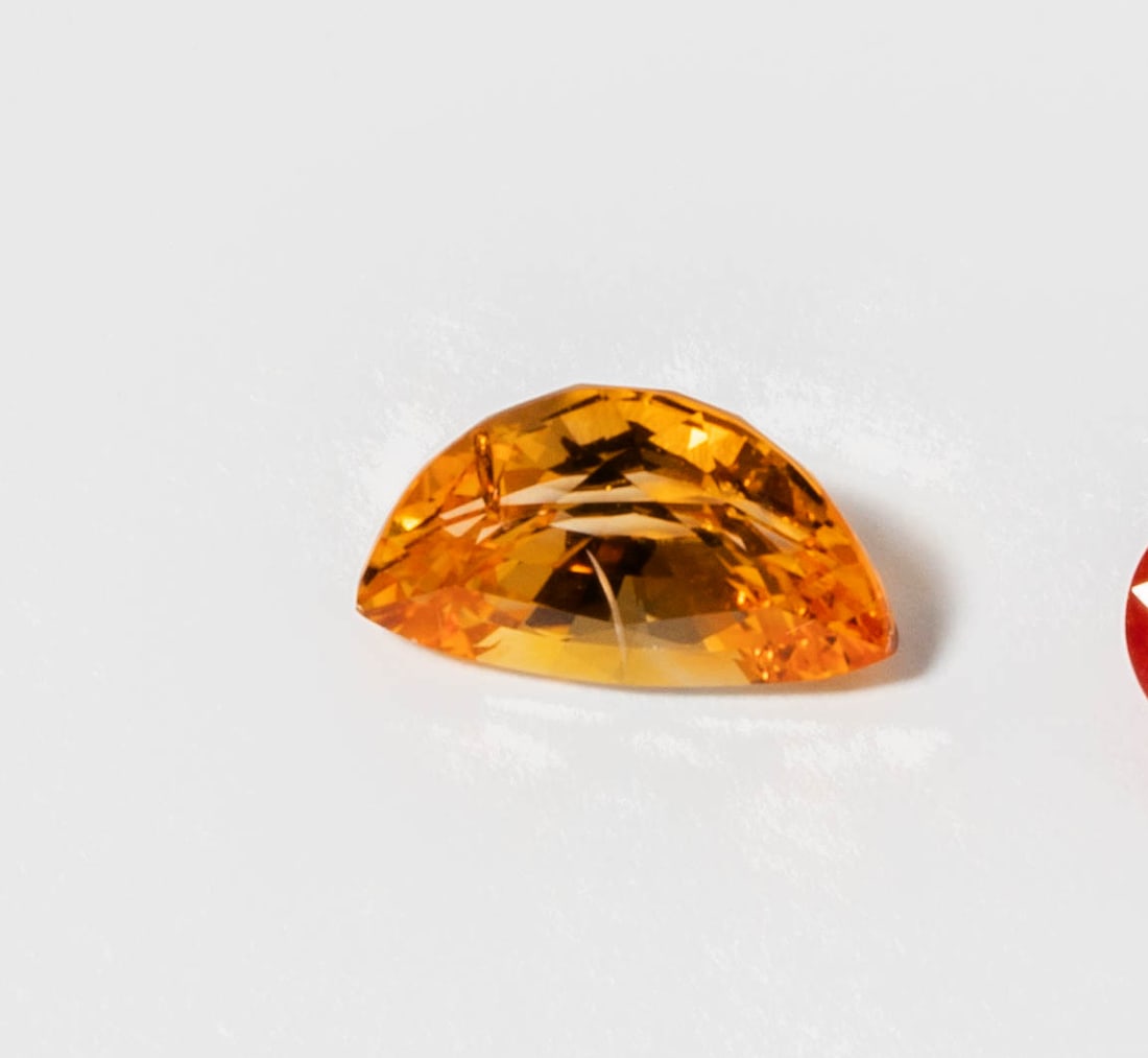 Three Beryllium Diffused Sapphires - 2