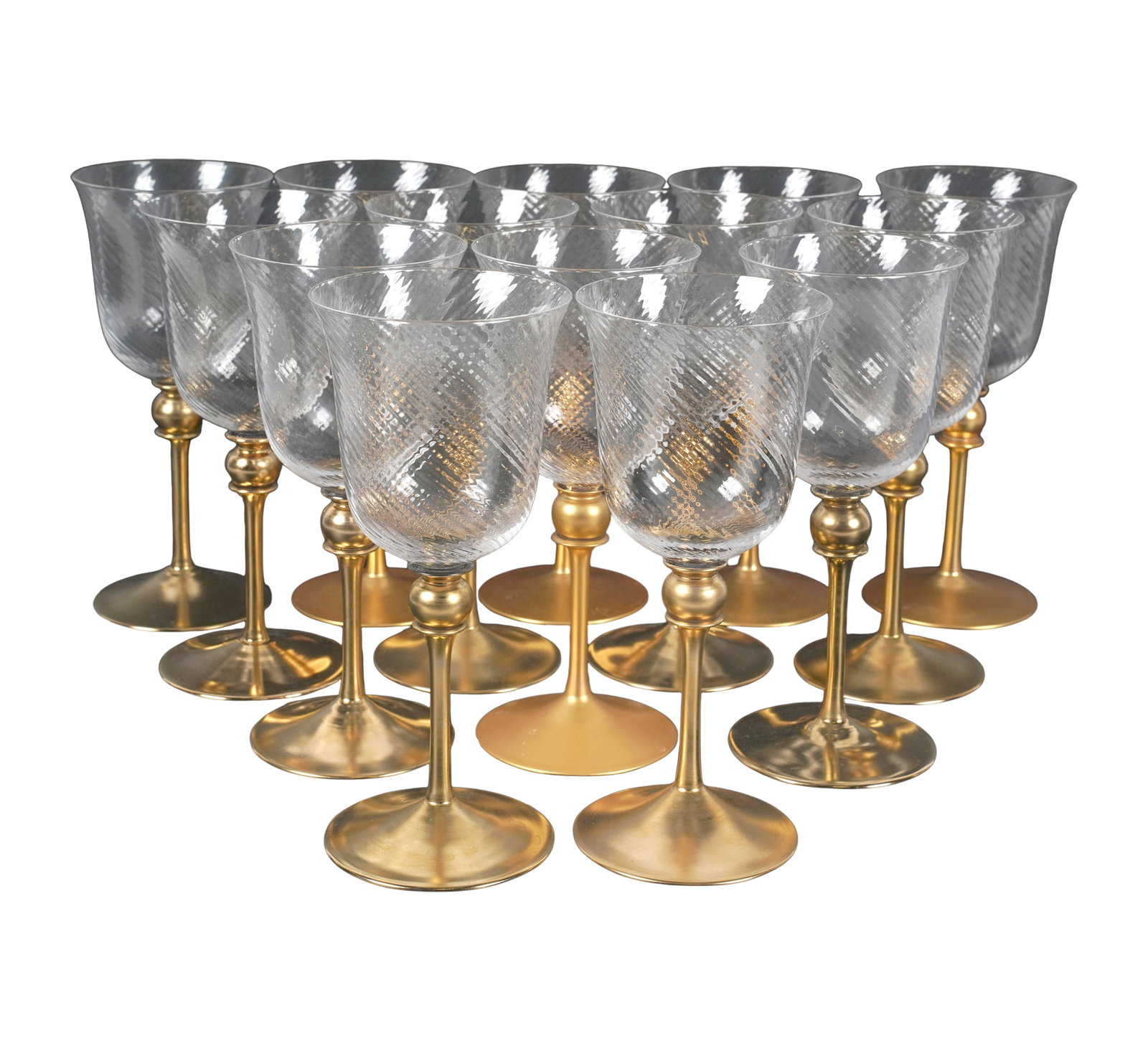 Set of Juliska Emerson Gold Stemware (1 of 8)