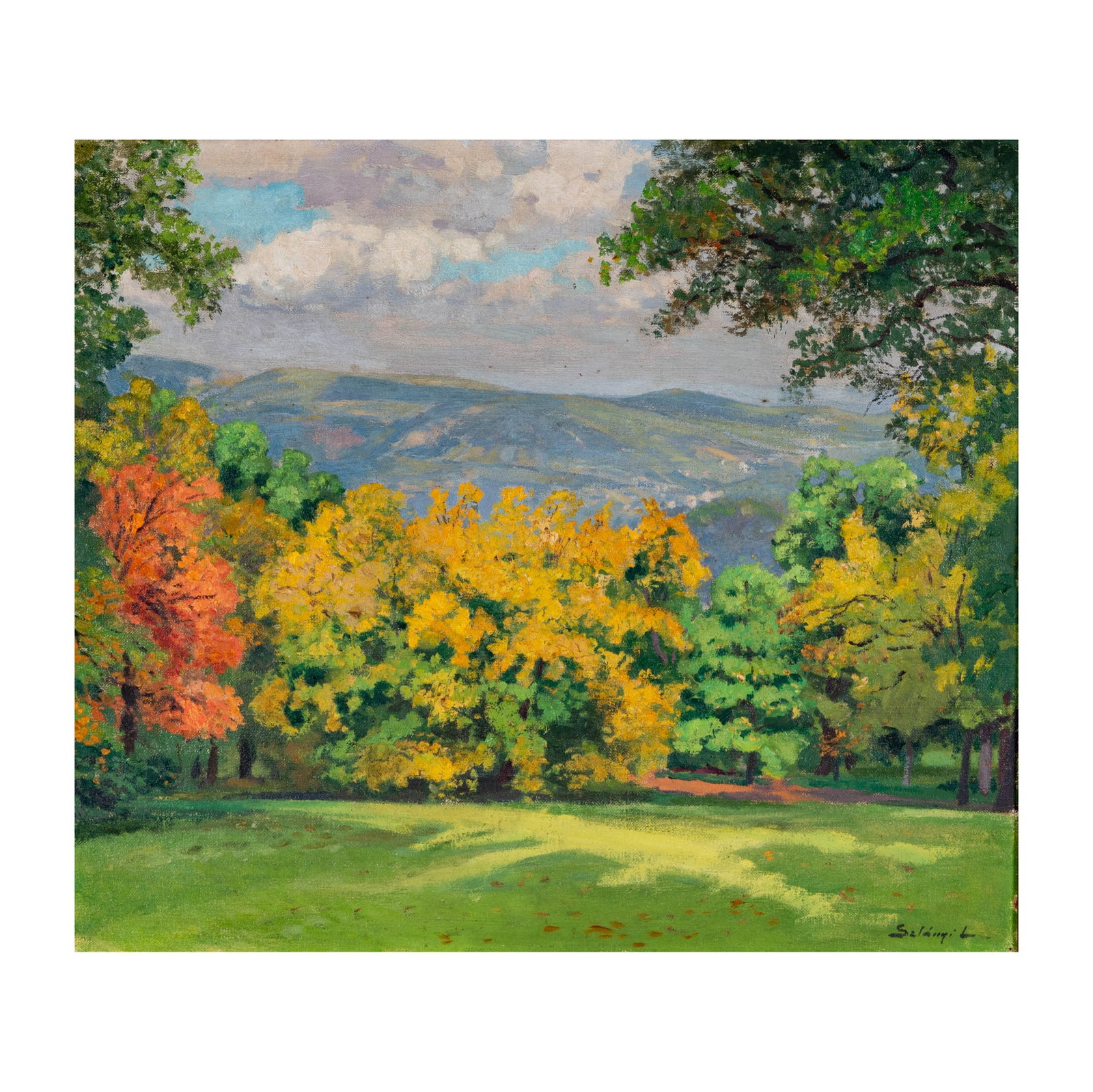 Joaquin Mir Trinxet (Spanish, 1873–1940) Paysage (1 of 8)