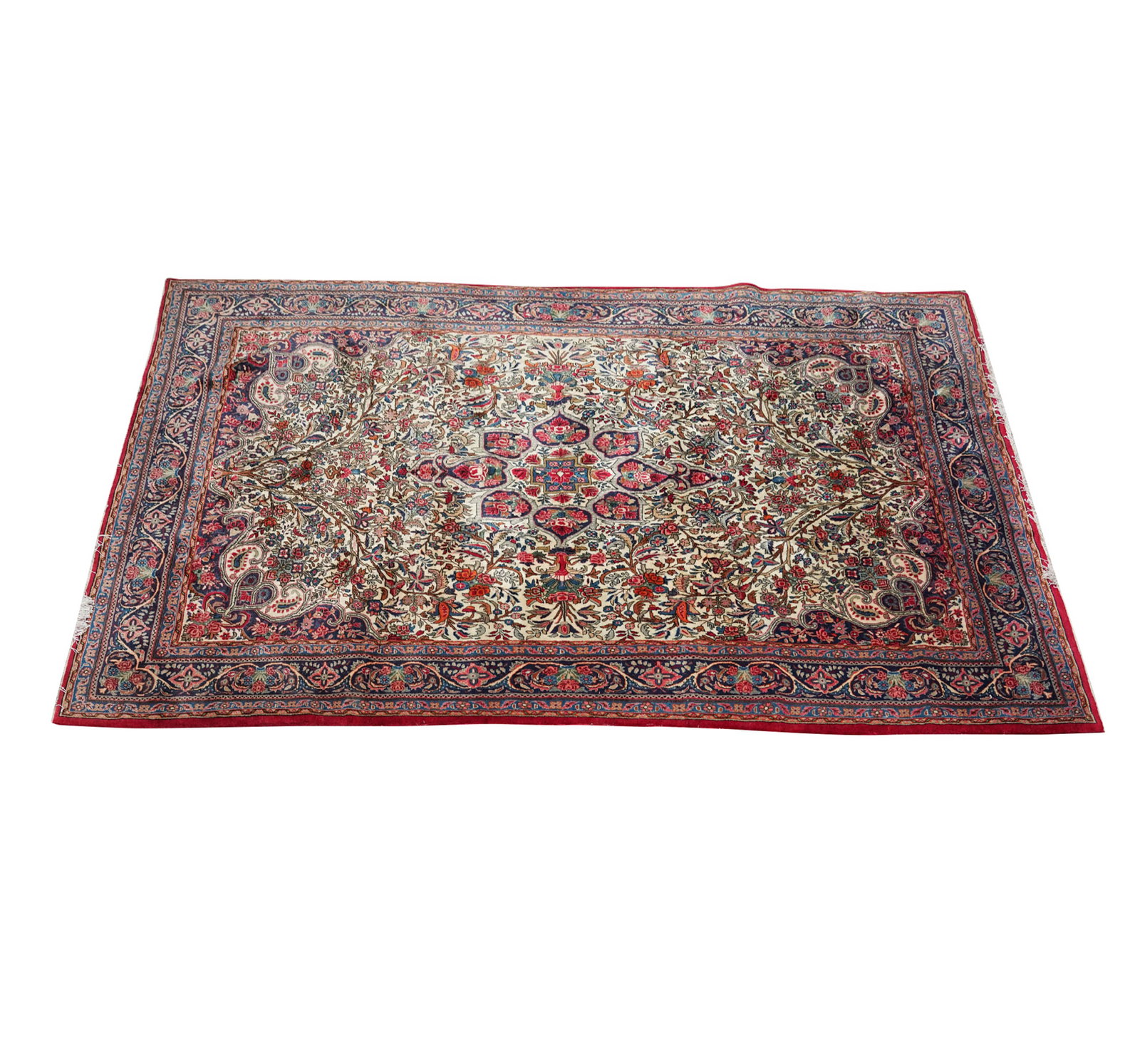 Bijar Rug 10'2" x 7'2": wool, 10'2" x 7'2"