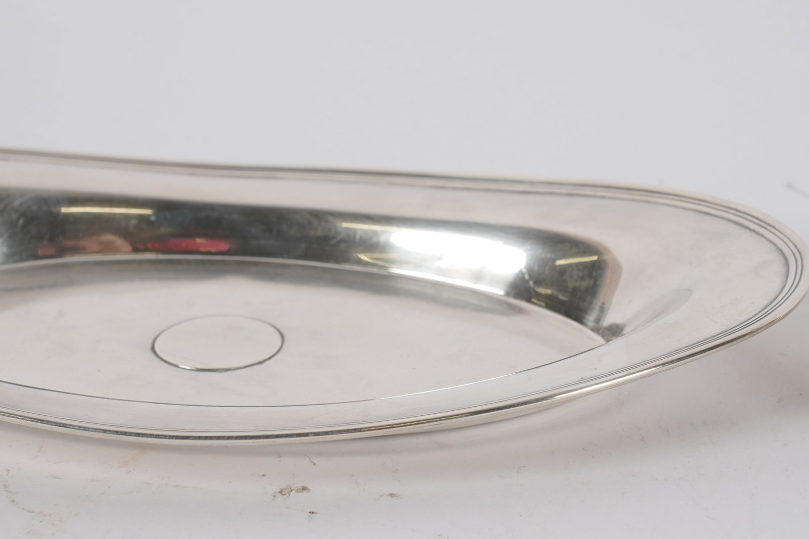 Two Sterling Silver Bread Trays - 4