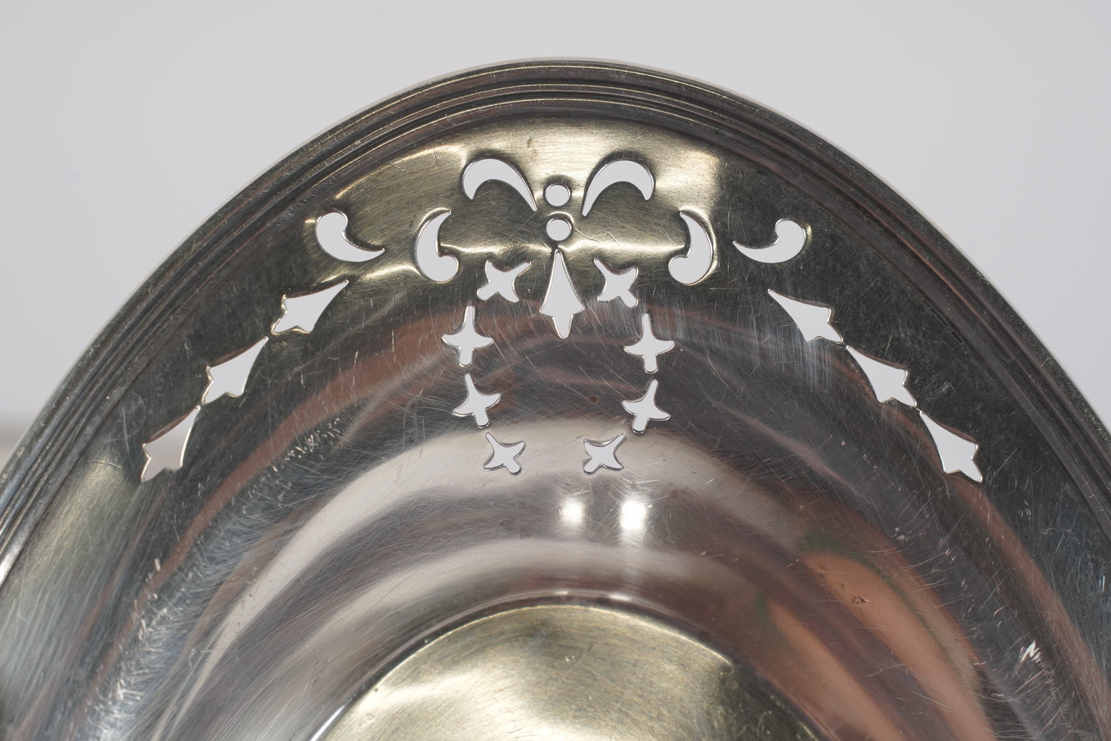 Two Sterling Silver Bread Trays - 7