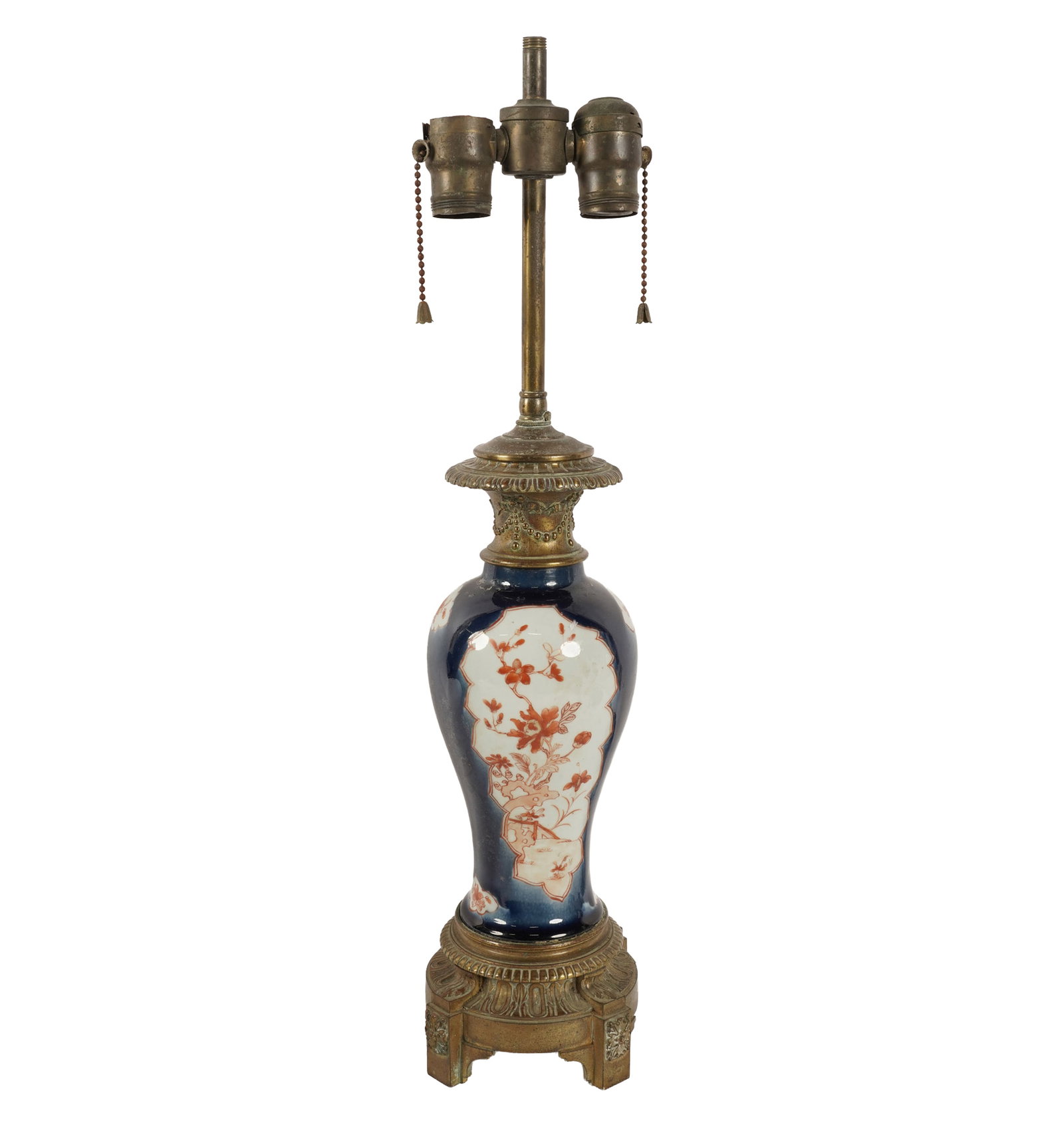 Chinese Porcelain Vase Mounted as Lamp (1 of 7)