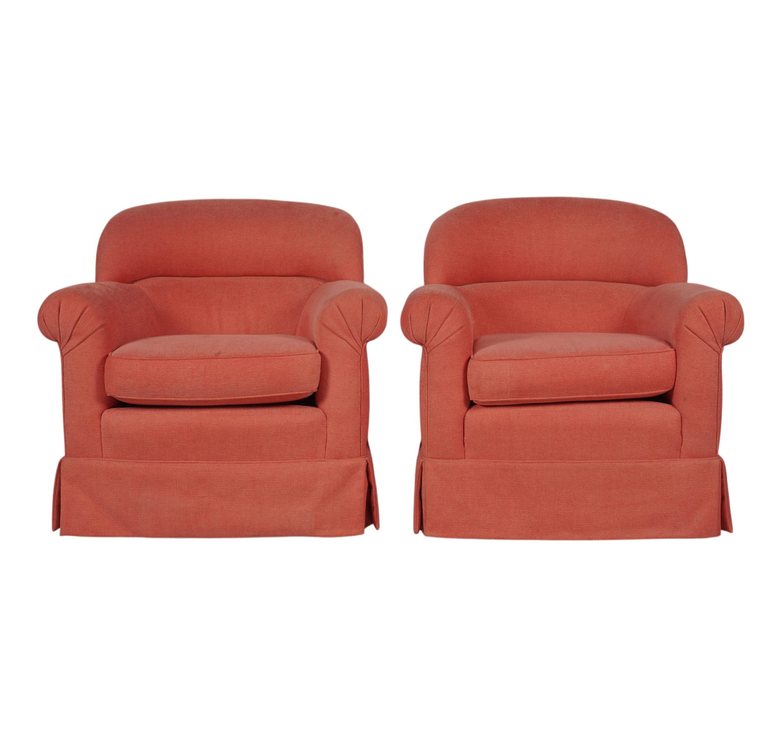 Pair of Upholstered Club Chairs (1 of 14)