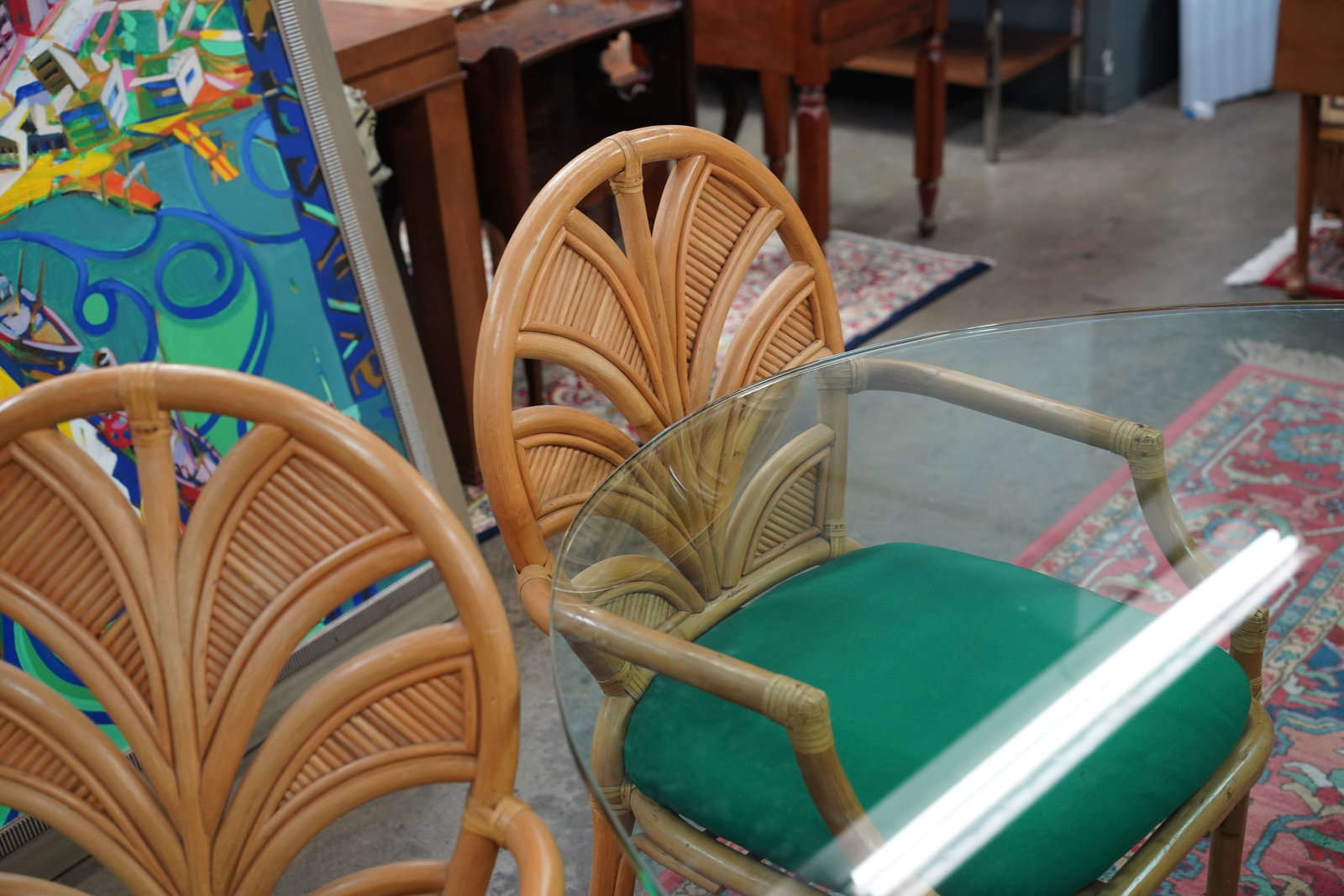Rattan Dining Set - 12