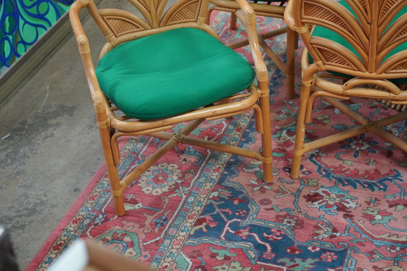 Rattan Dining Set - 2