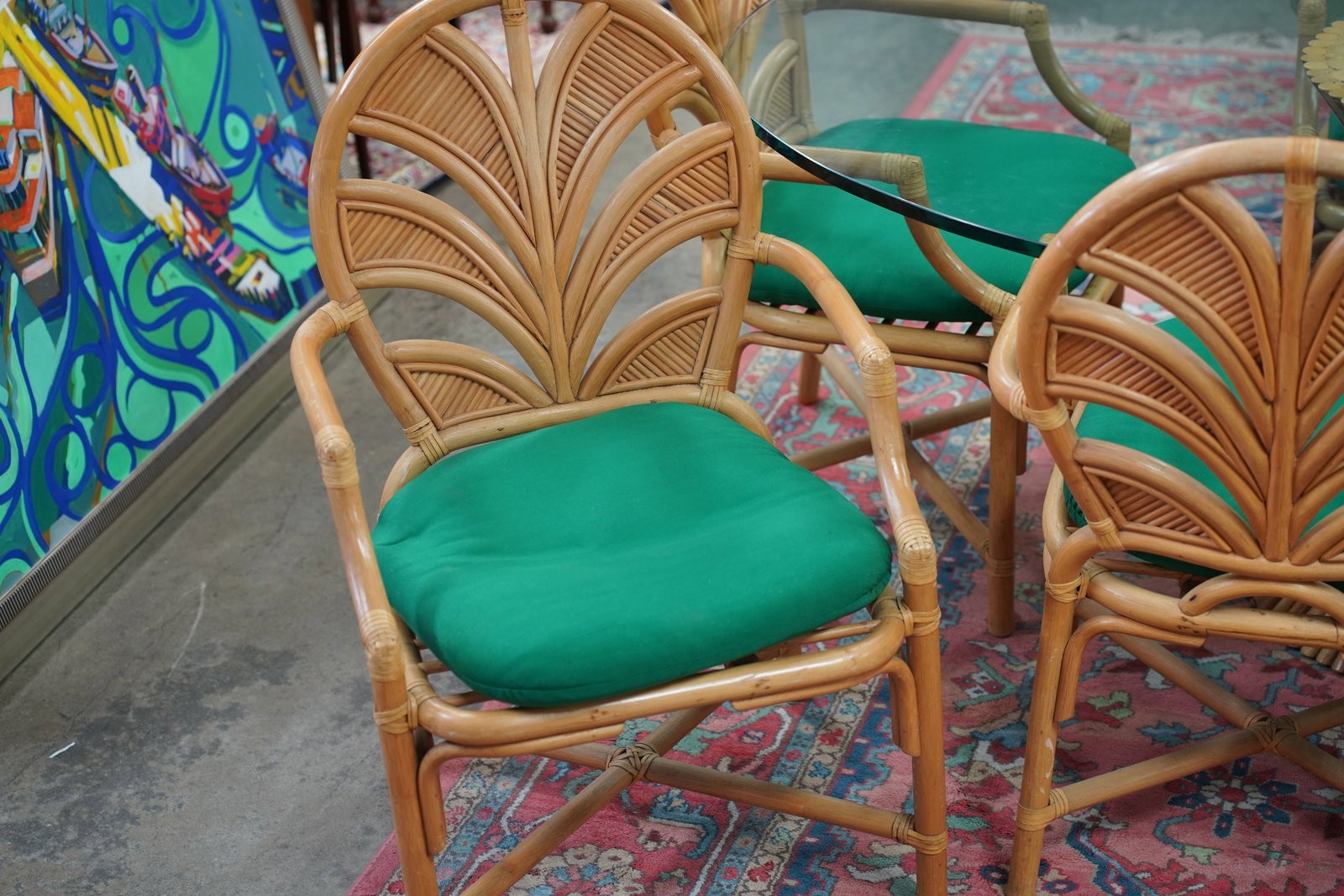 Rattan Dining Set - 3