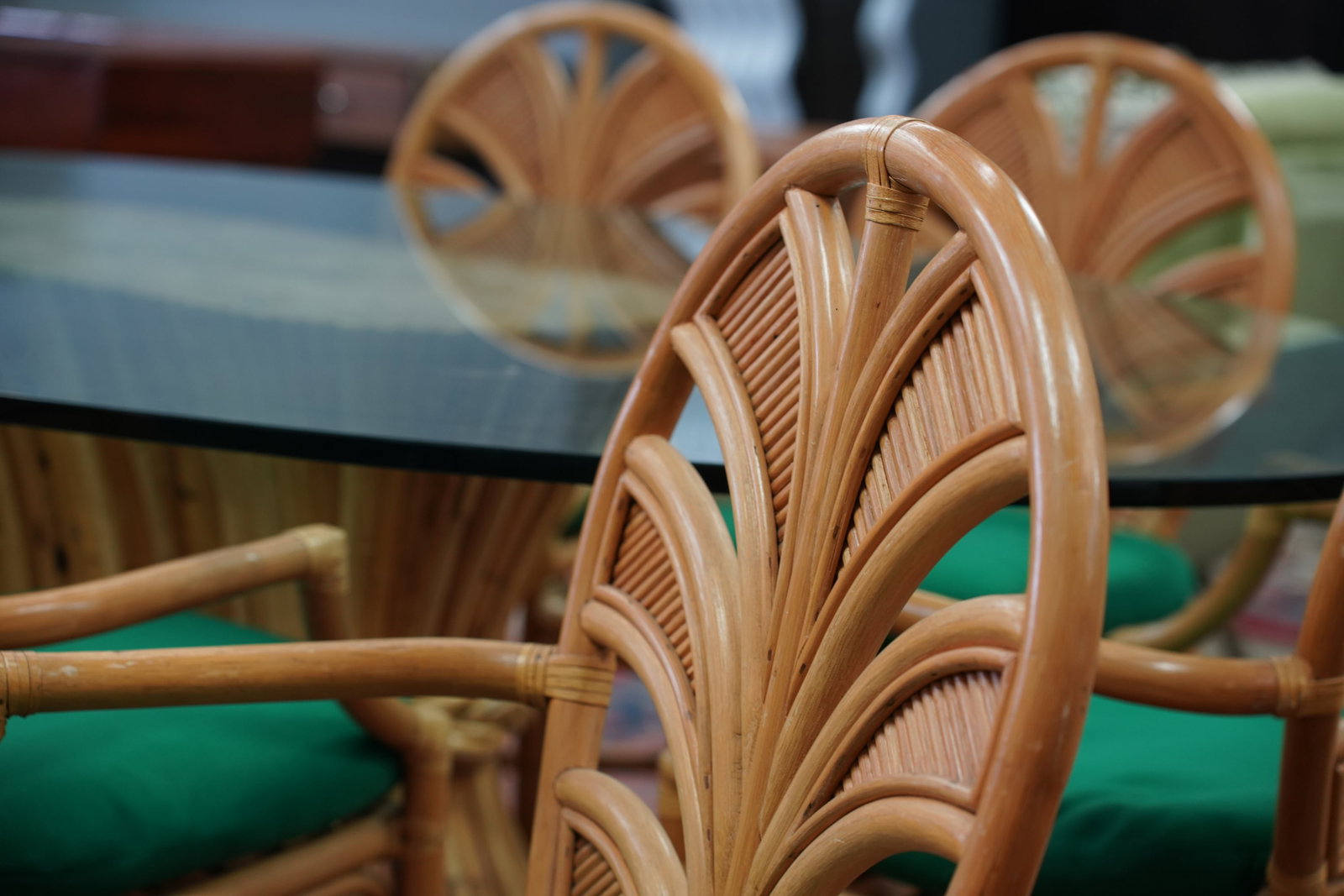 Rattan Dining Set - 5